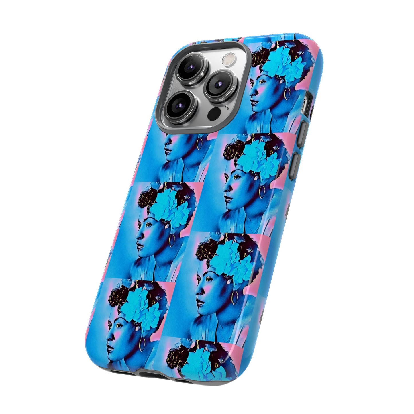 Billie Holiday Cotton Candy Phone Case