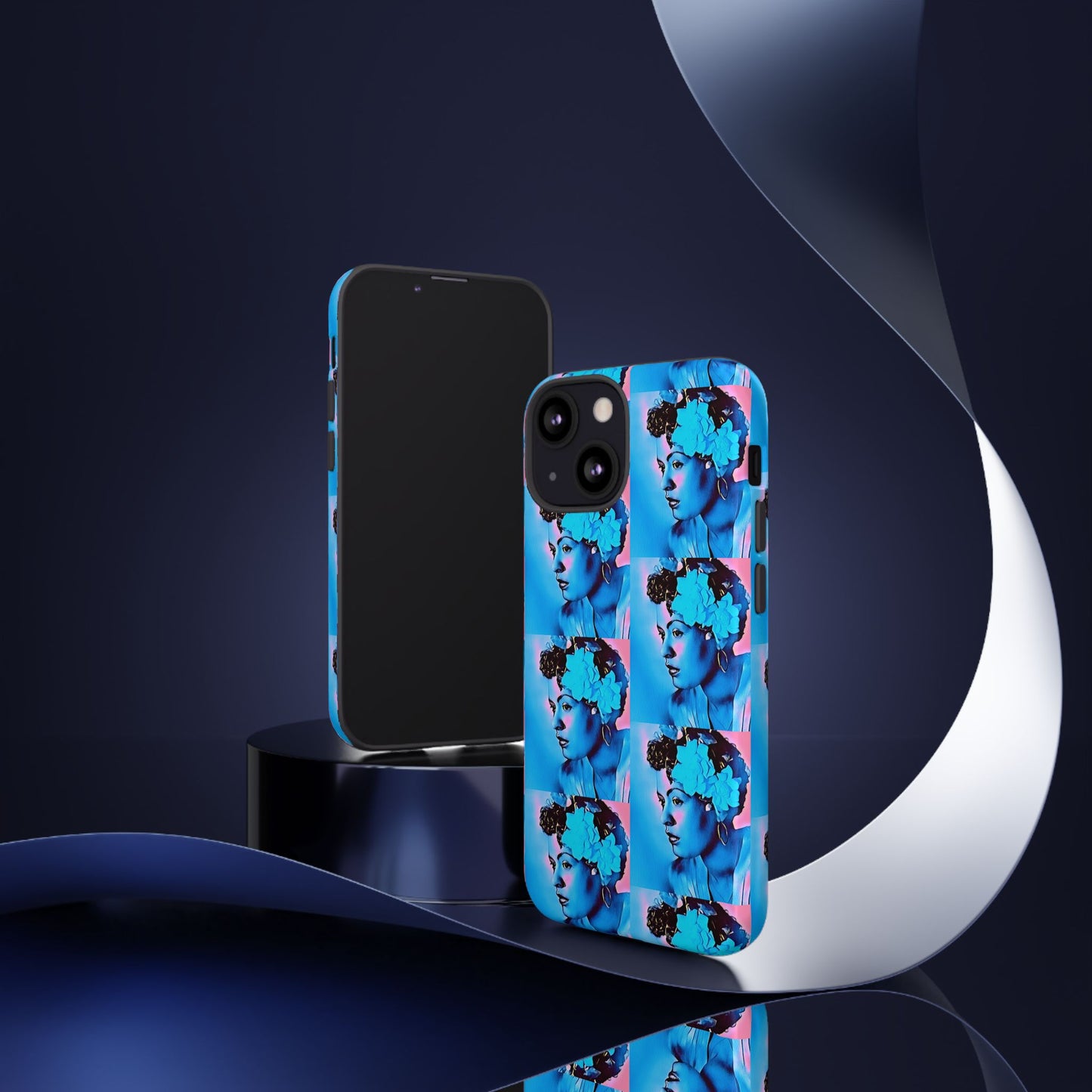 Billie Holiday Cotton Candy Phone Case
