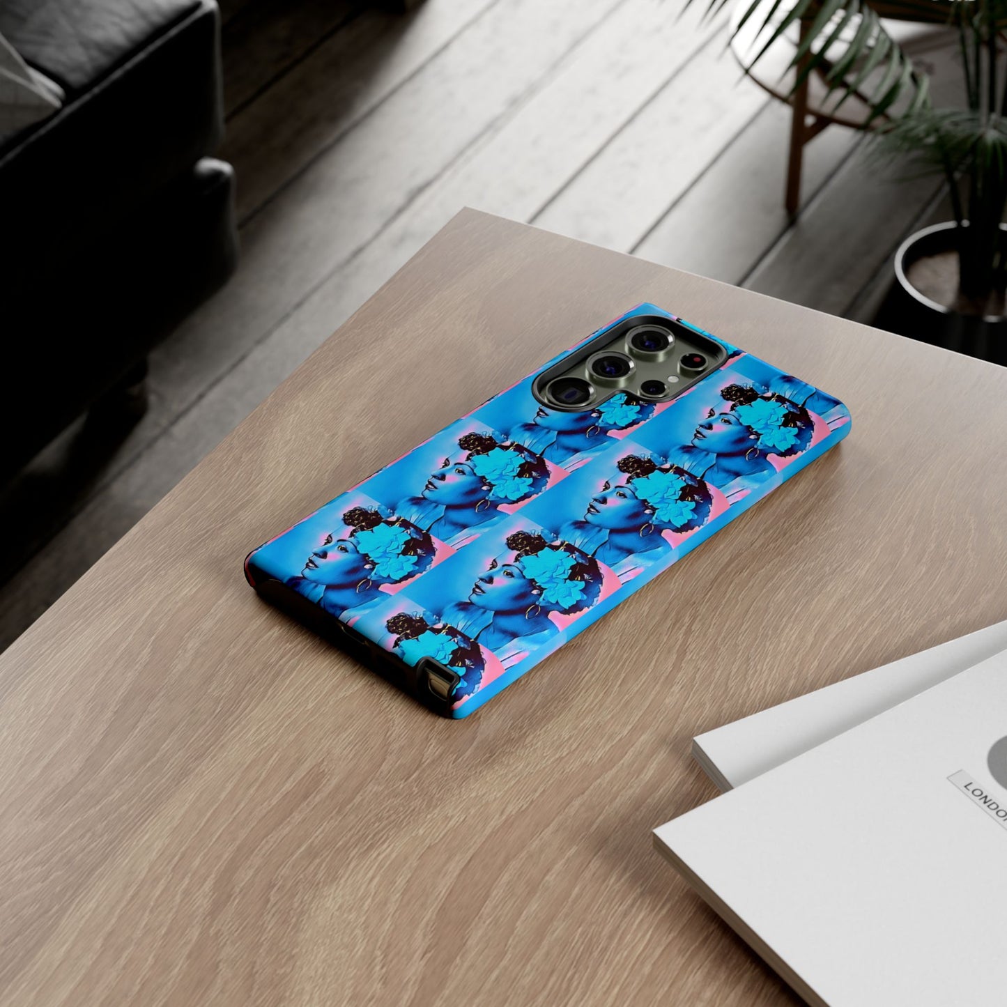 Billie Holiday Cotton Candy Phone Case
