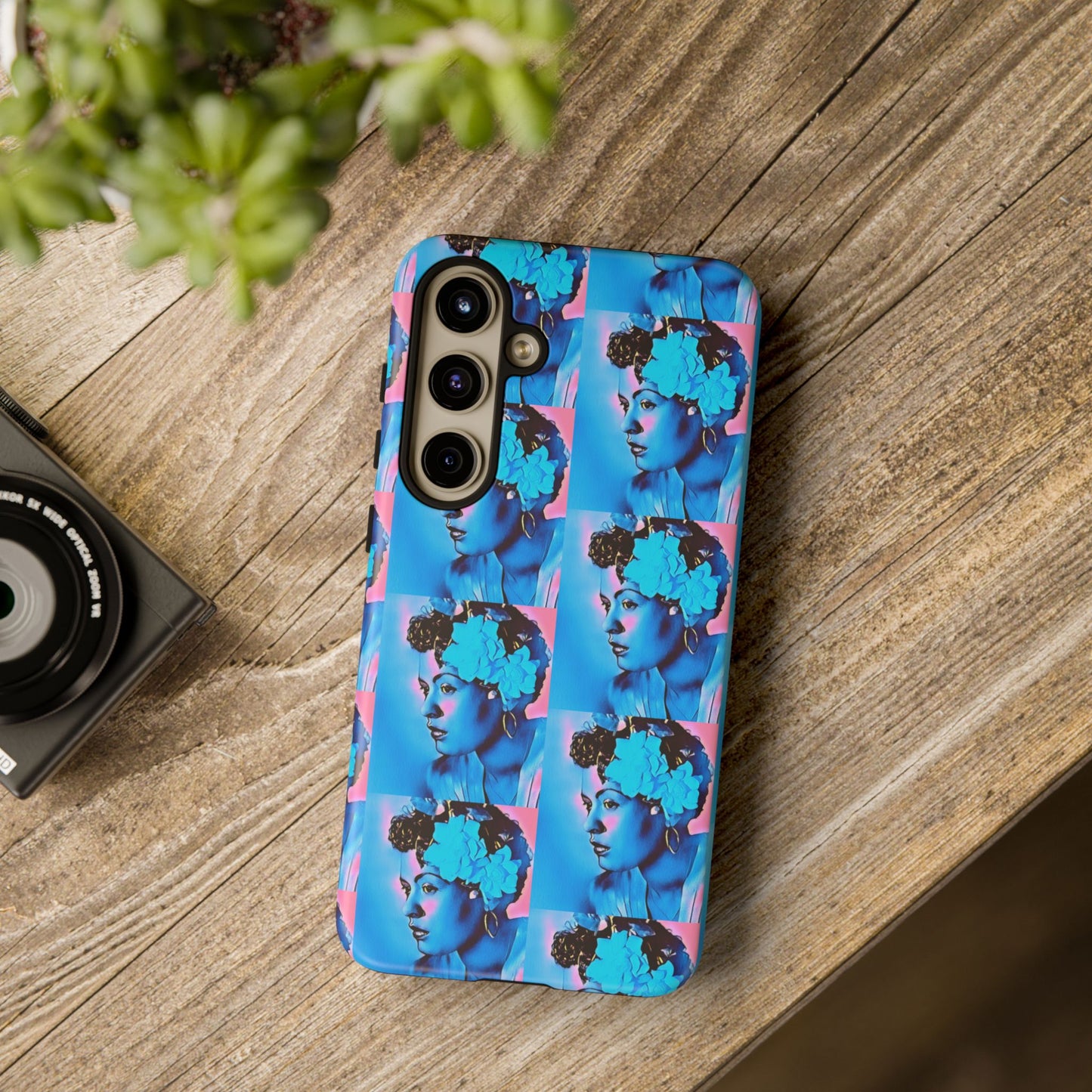 Billie Holiday Cotton Candy Phone Case
