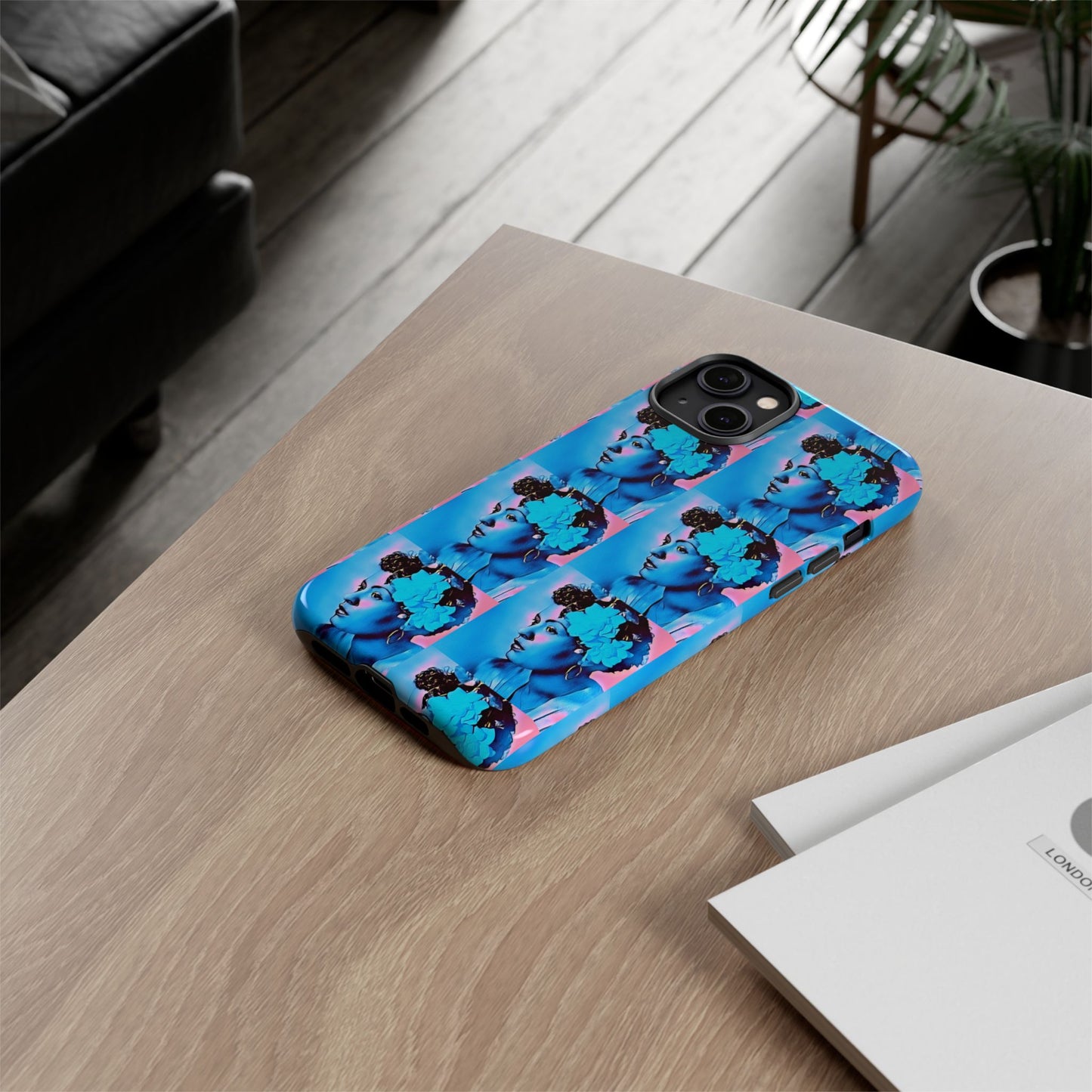 Billie Holiday Cotton Candy Phone Case
