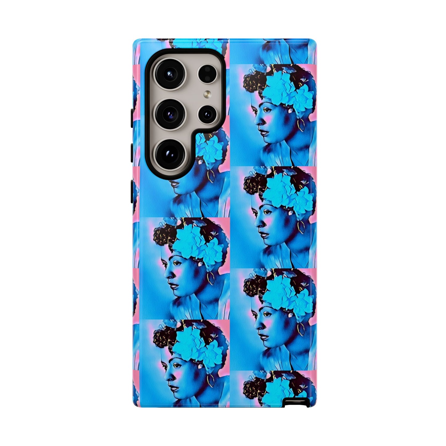 Billie Holiday Cotton Candy Phone Case