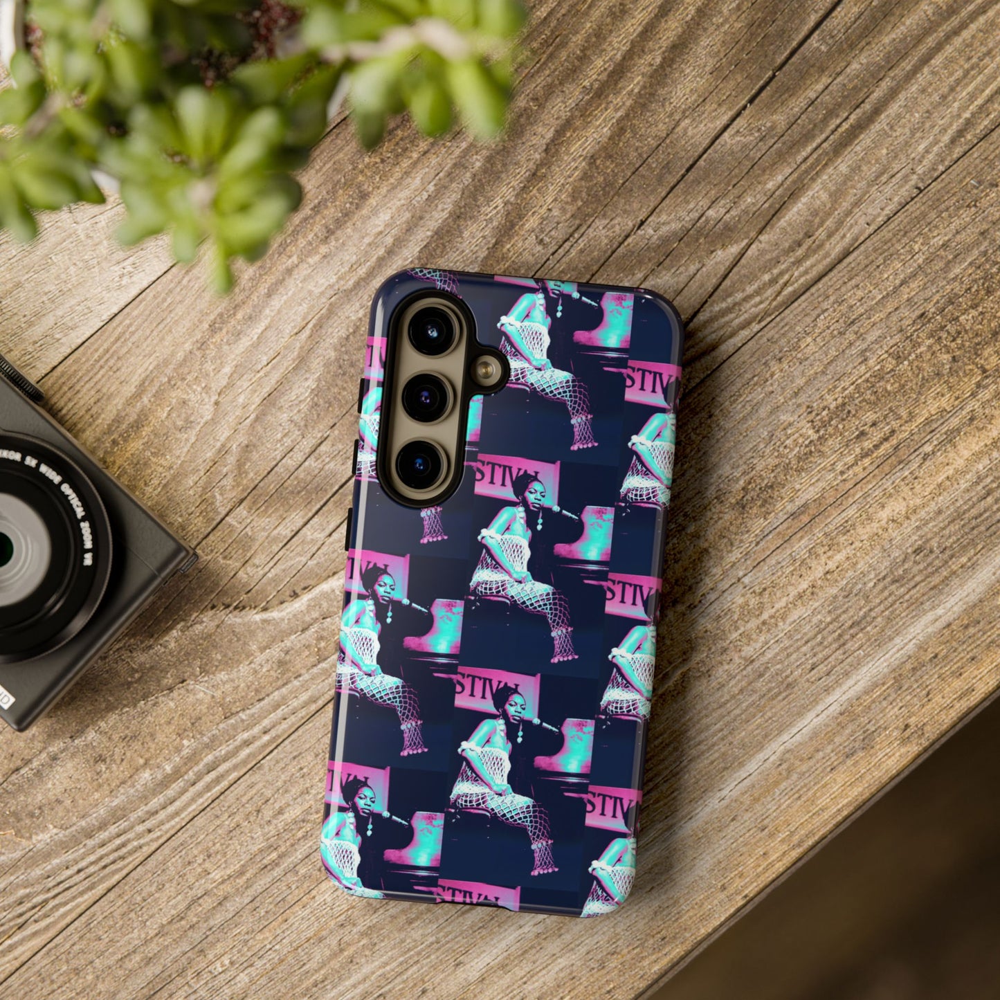 Nina Simone in Concert Phone Case