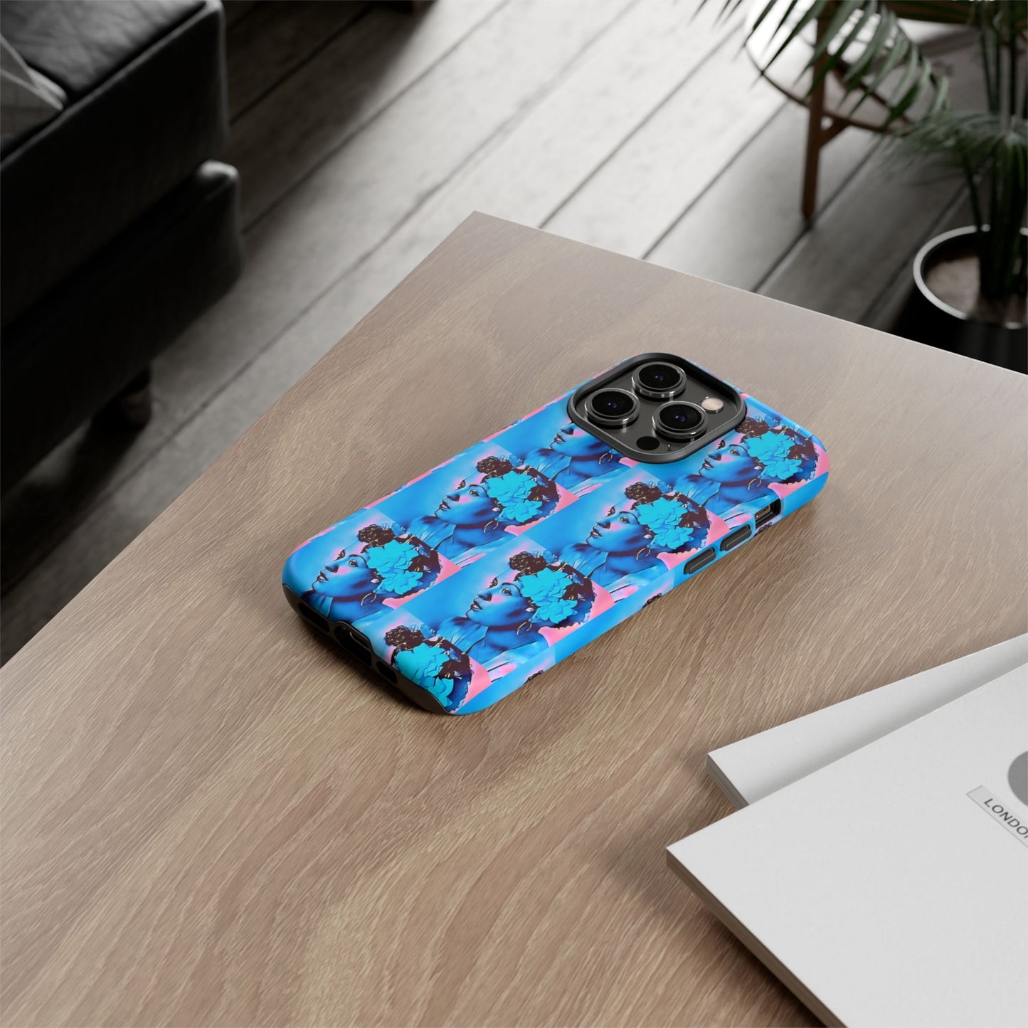 Billie Holiday Cotton Candy Phone Case