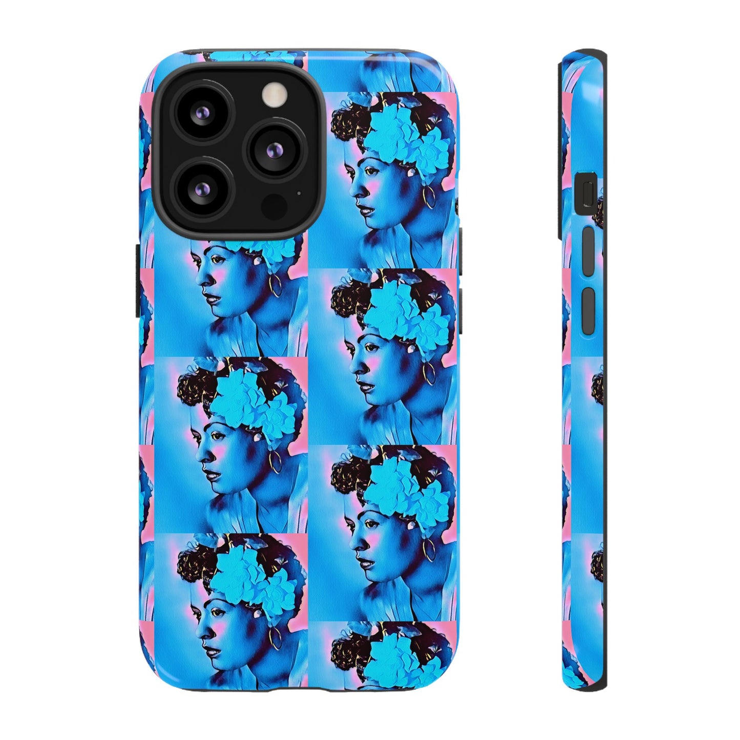 Billie Holiday Cotton Candy Phone Case