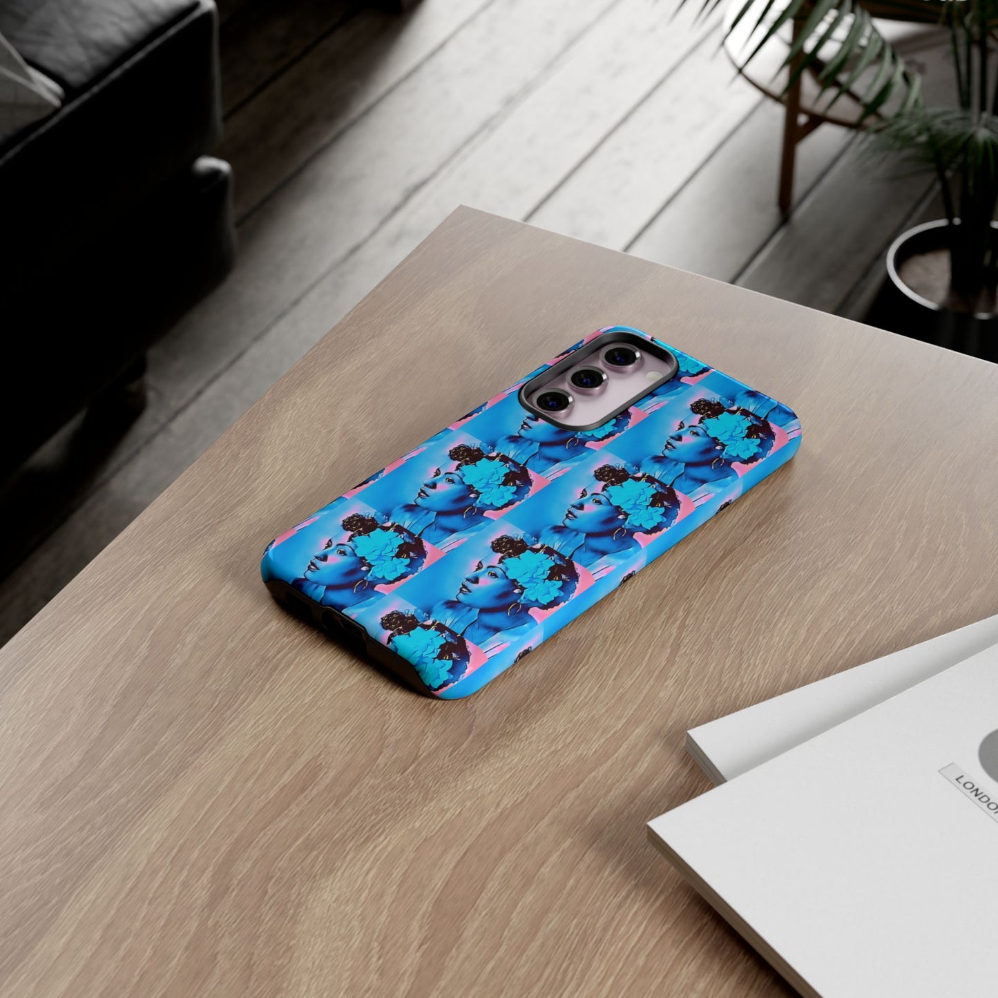 Billie Holiday Cotton Candy Phone Case