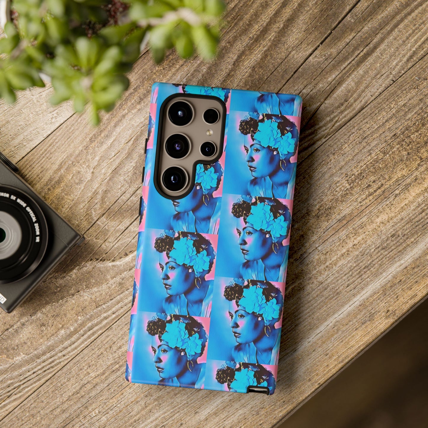Billie Holiday Cotton Candy Phone Case