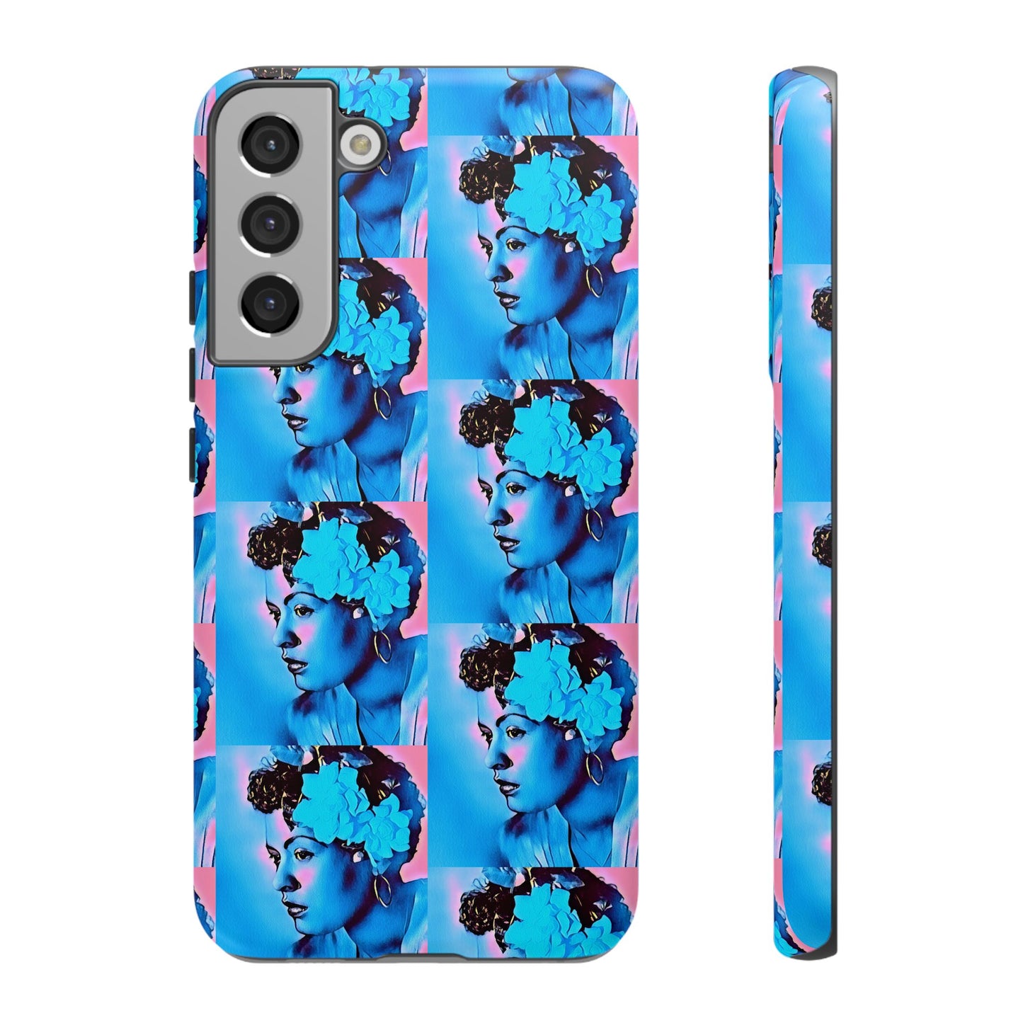 Billie Holiday Cotton Candy Phone Case