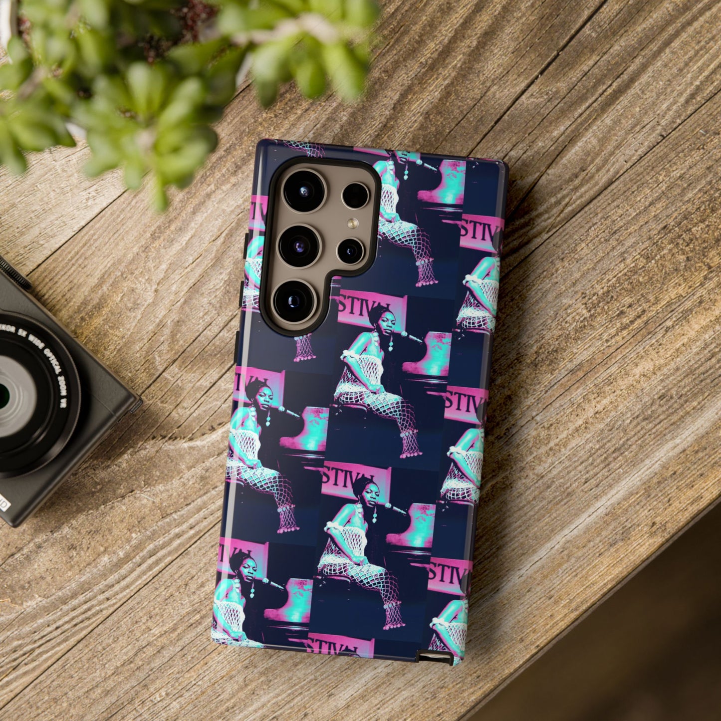 Nina Simone in Concert Phone Case