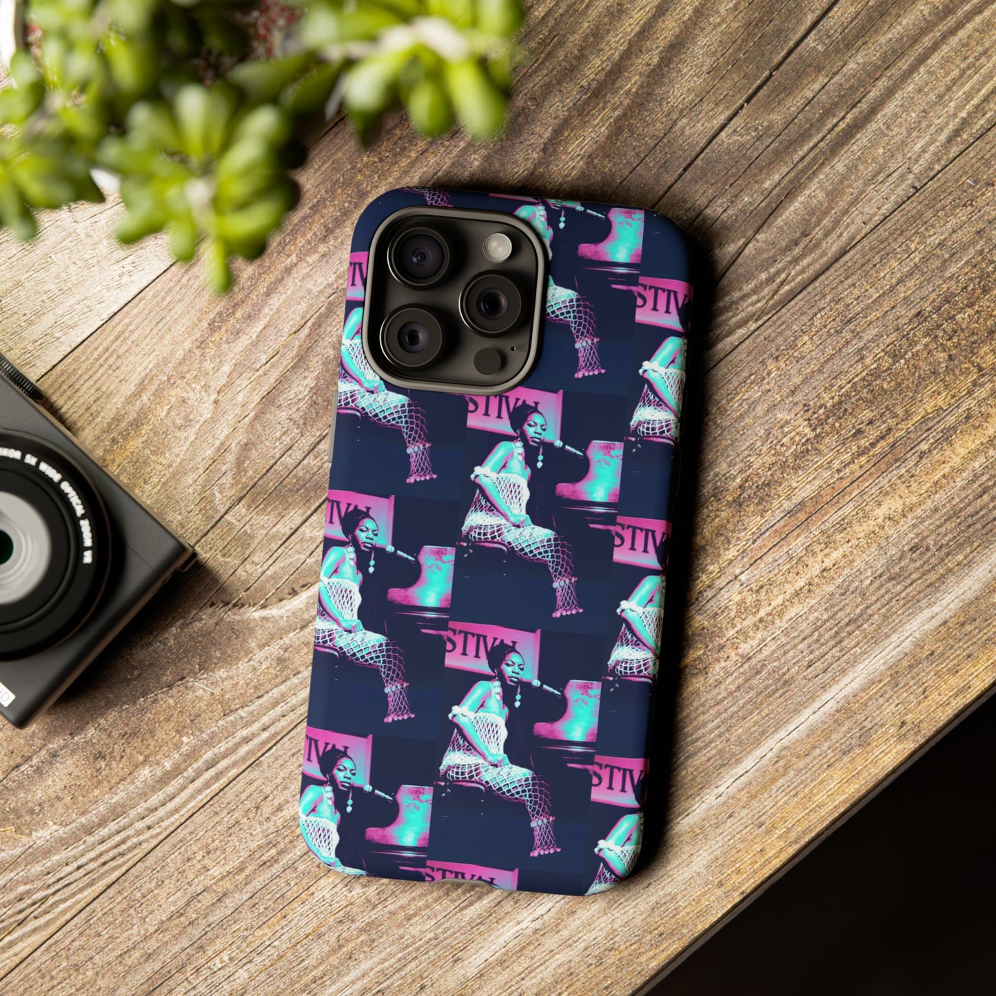 Nina Simone in Concert Phone Case