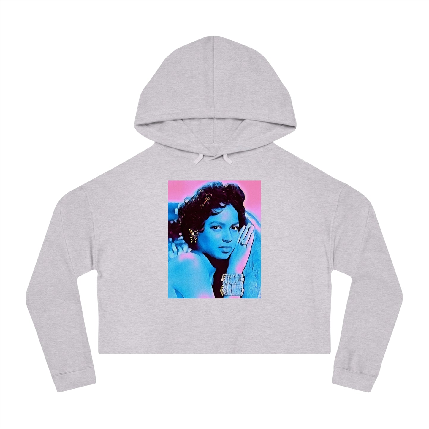 Dorothy D Cotton Candy Cropped Hoodie