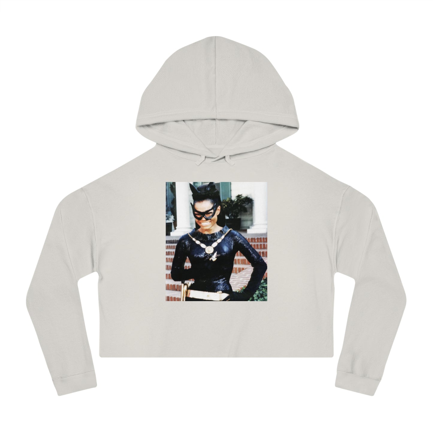 1960s Catwoman Cropped Hoodie (Seasonal)