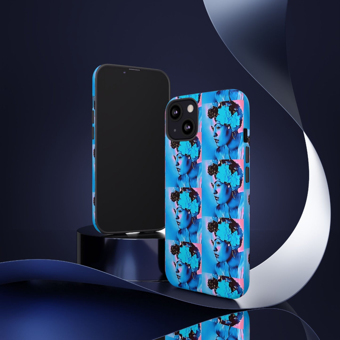 Billie Holiday Cotton Candy Phone Case