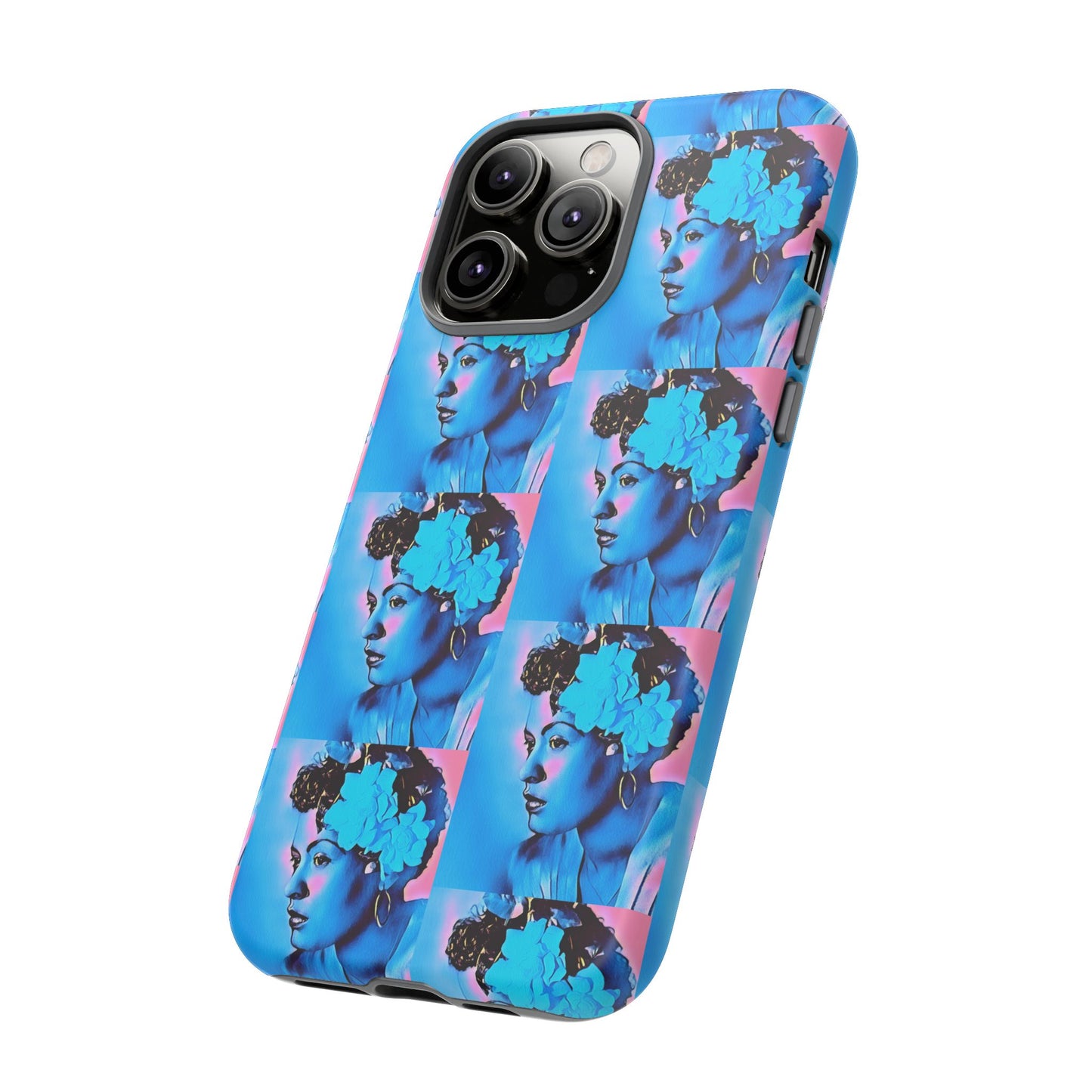 Billie Holiday Cotton Candy Phone Case