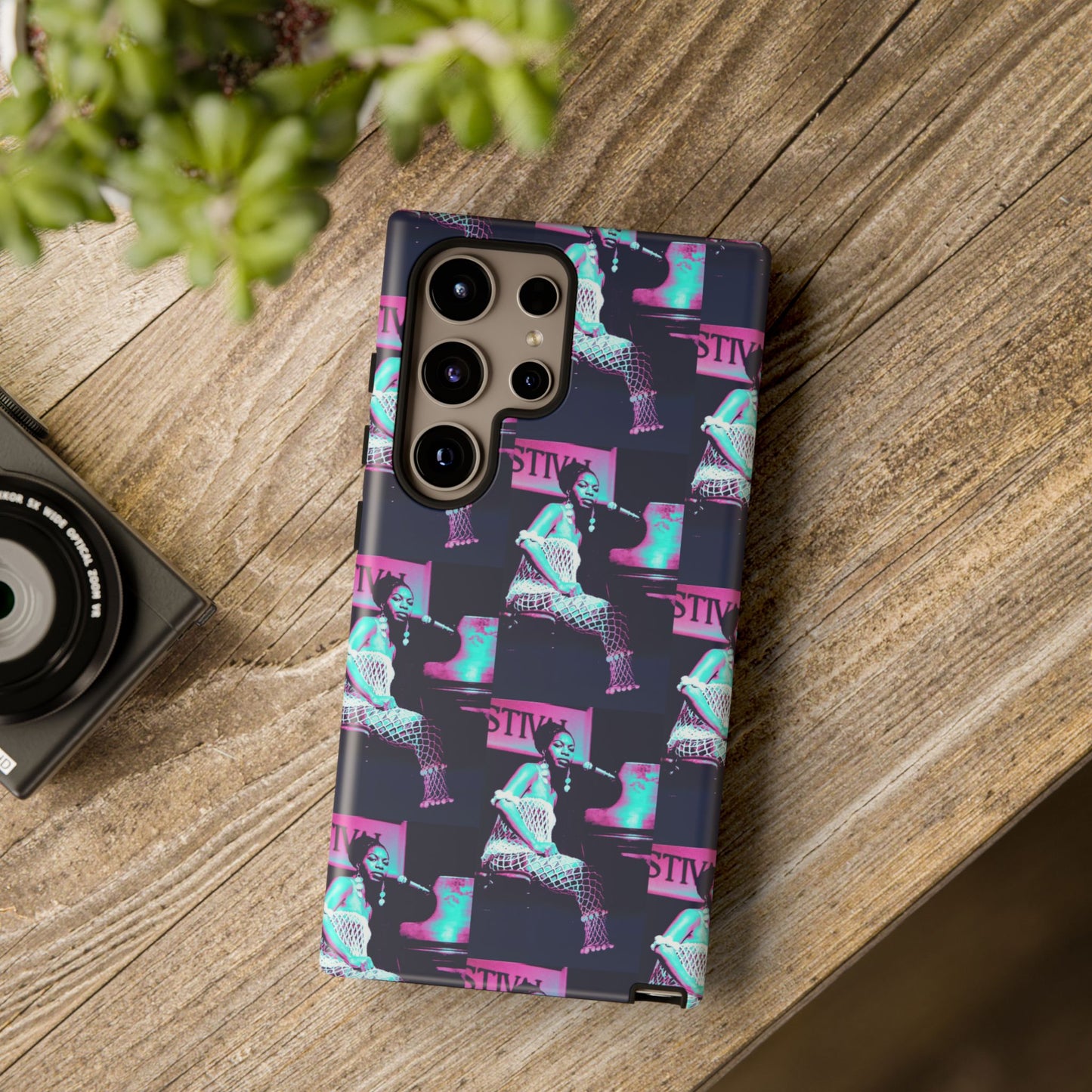 Nina Simone in Concert Phone Case