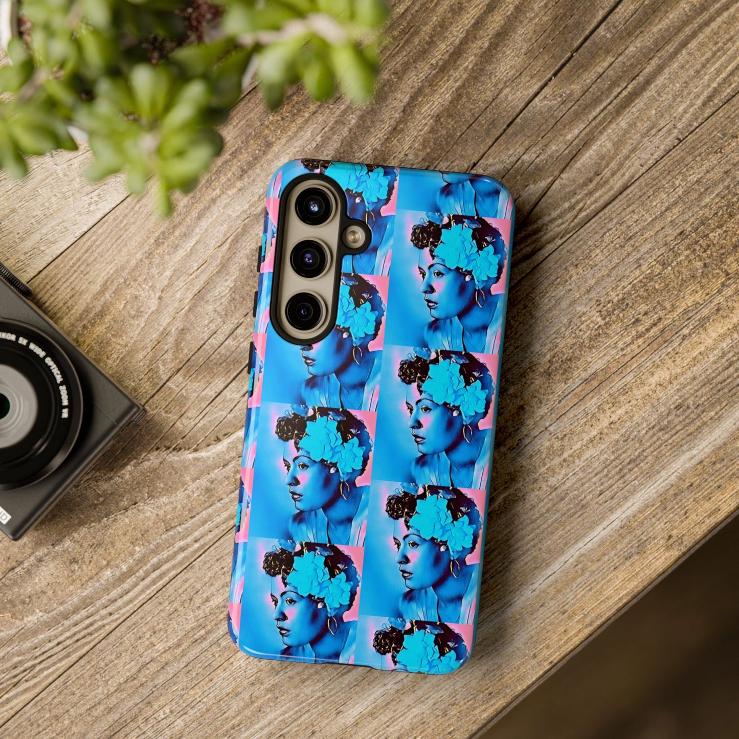 Billie Holiday Cotton Candy Phone Case