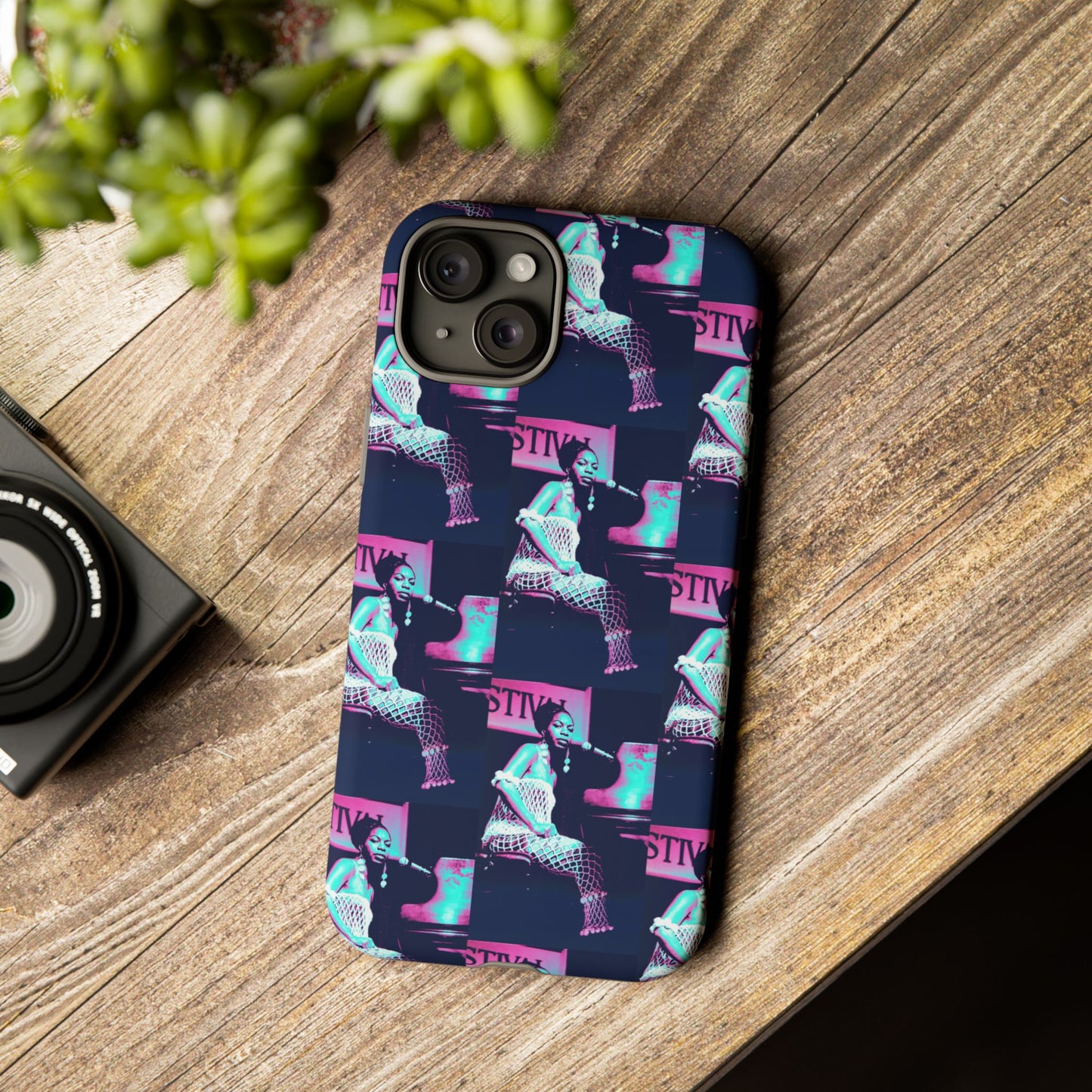 Nina Simone in Concert Phone Case
