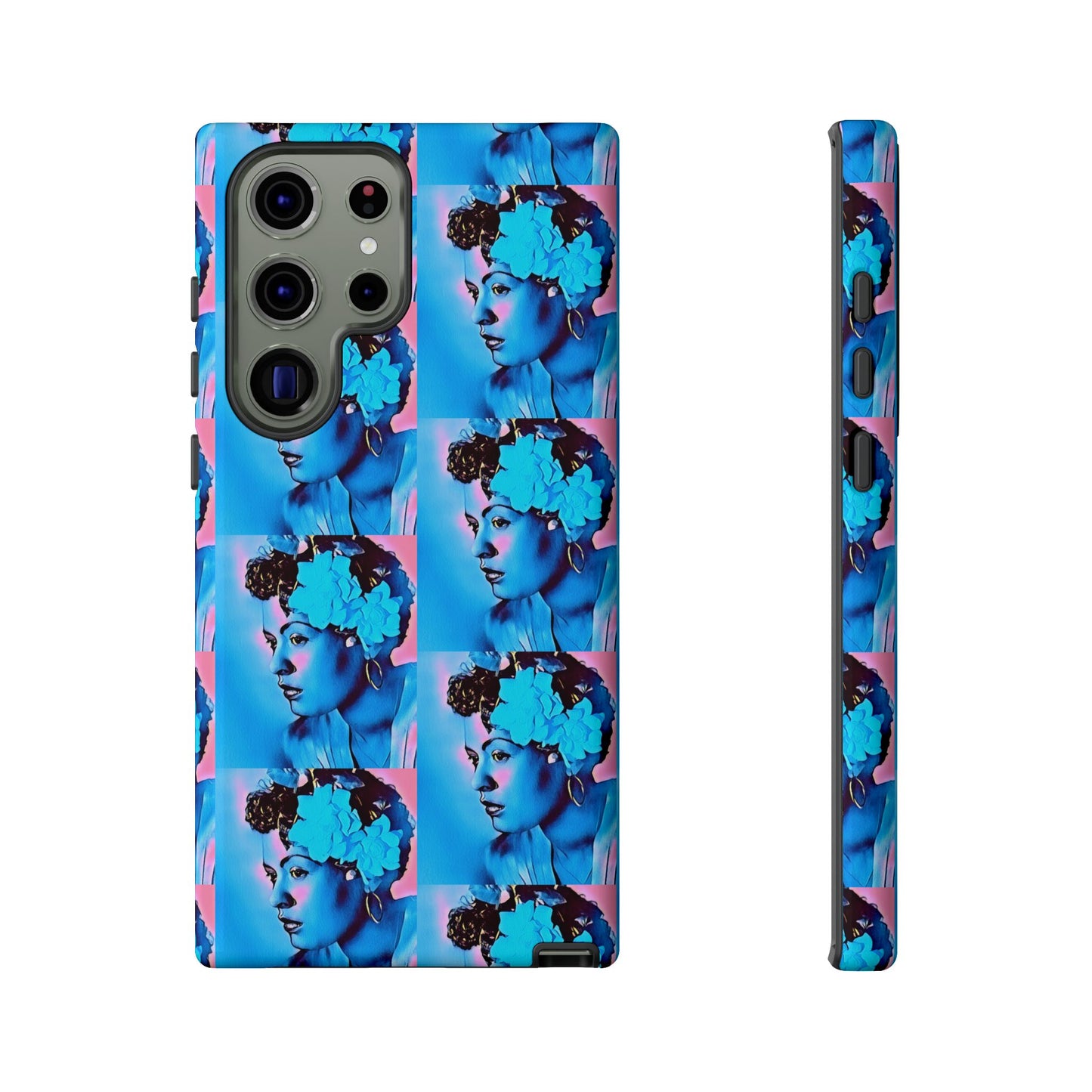 Billie Holiday Cotton Candy Phone Case