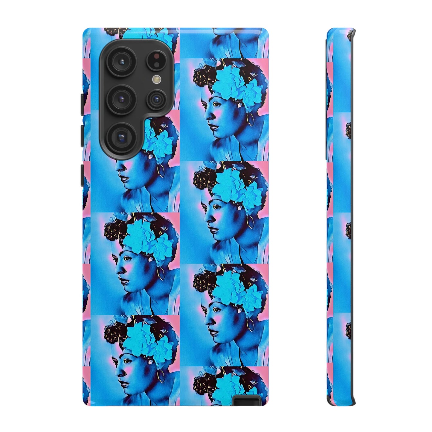 Billie Holiday Cotton Candy Phone Case