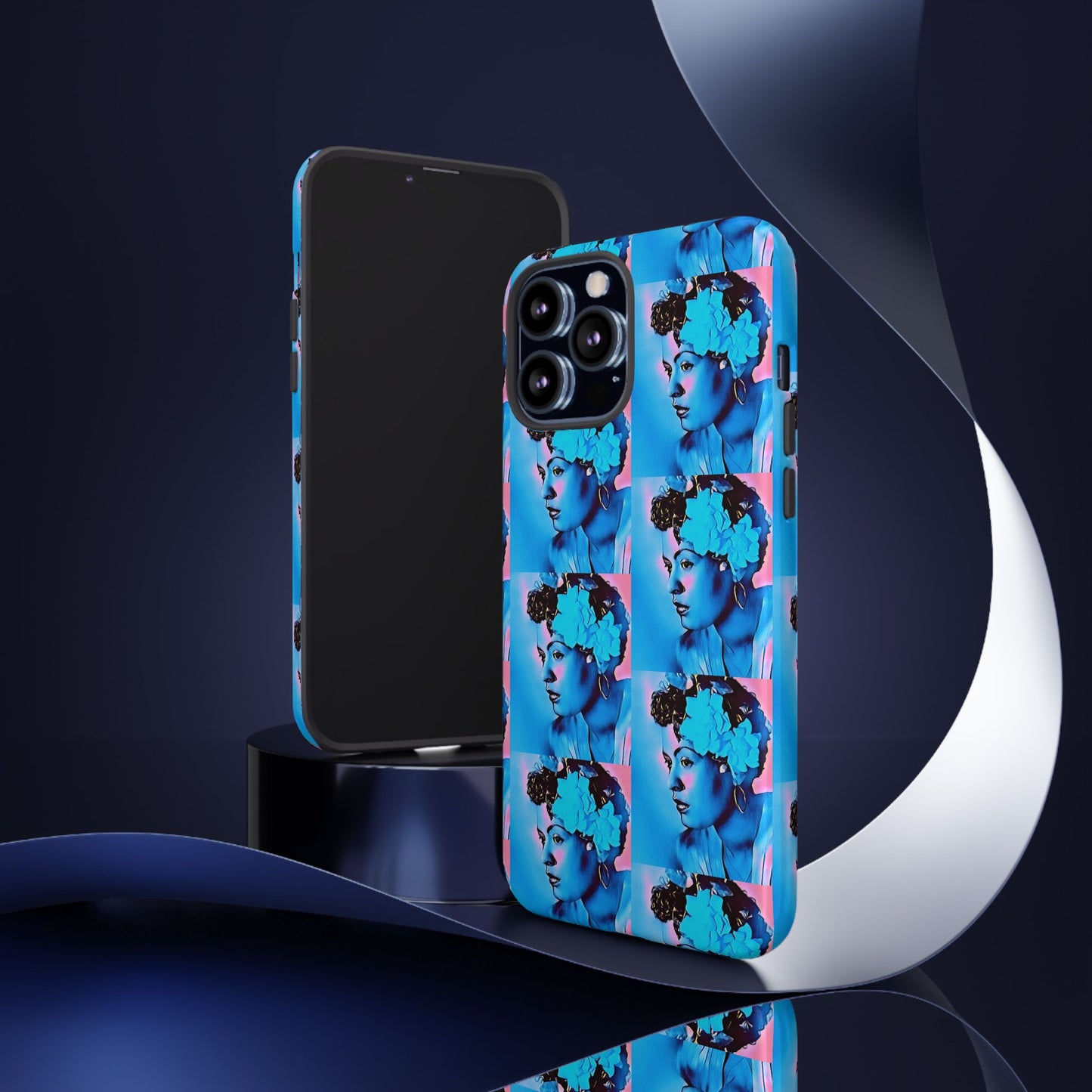 Billie Holiday Cotton Candy Phone Case