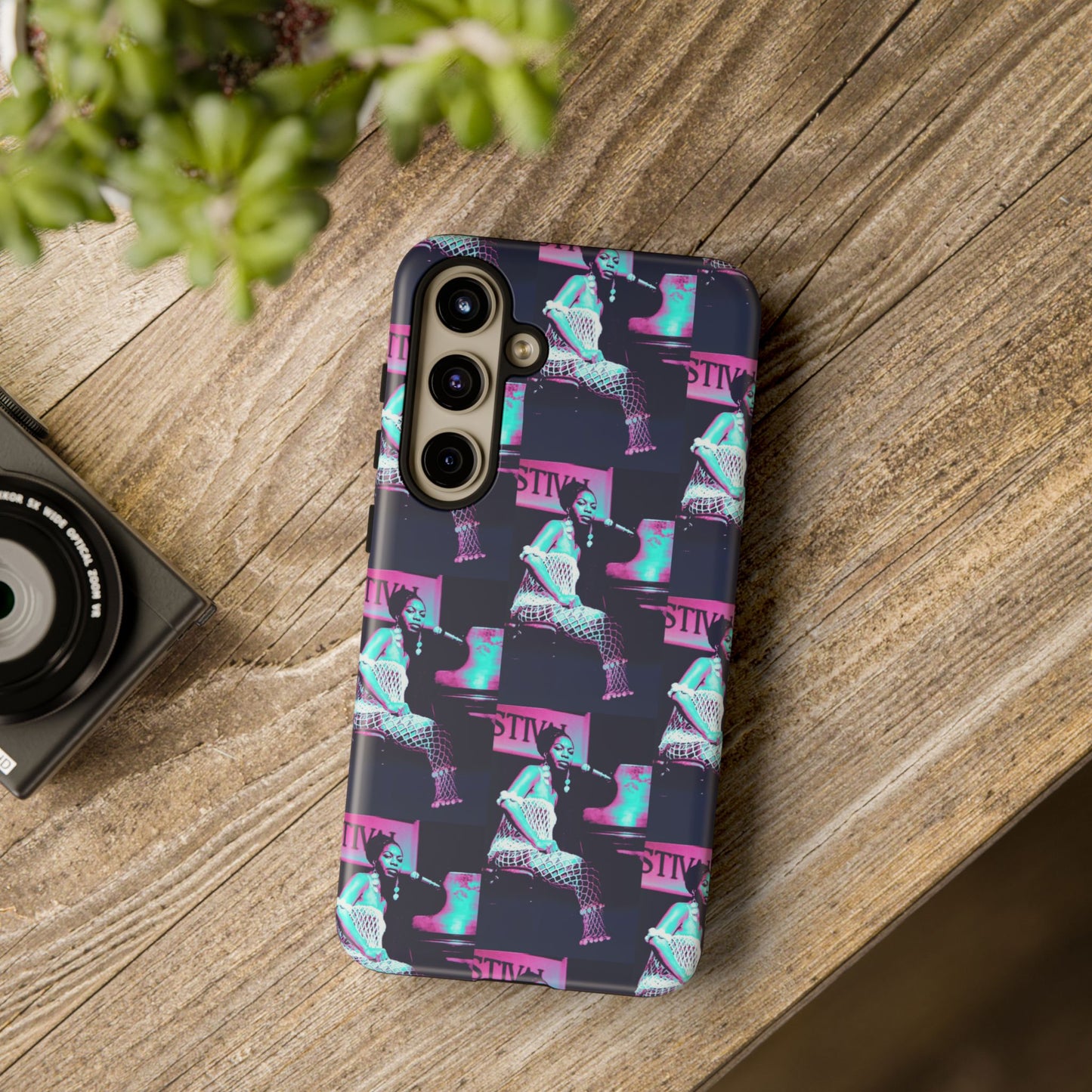 Nina Simone in Concert Phone Case