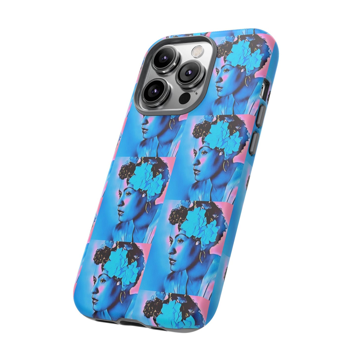 Billie Holiday Cotton Candy Phone Case