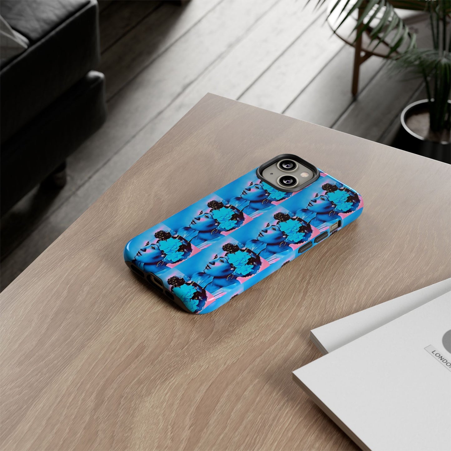 Billie Holiday Cotton Candy Phone Case