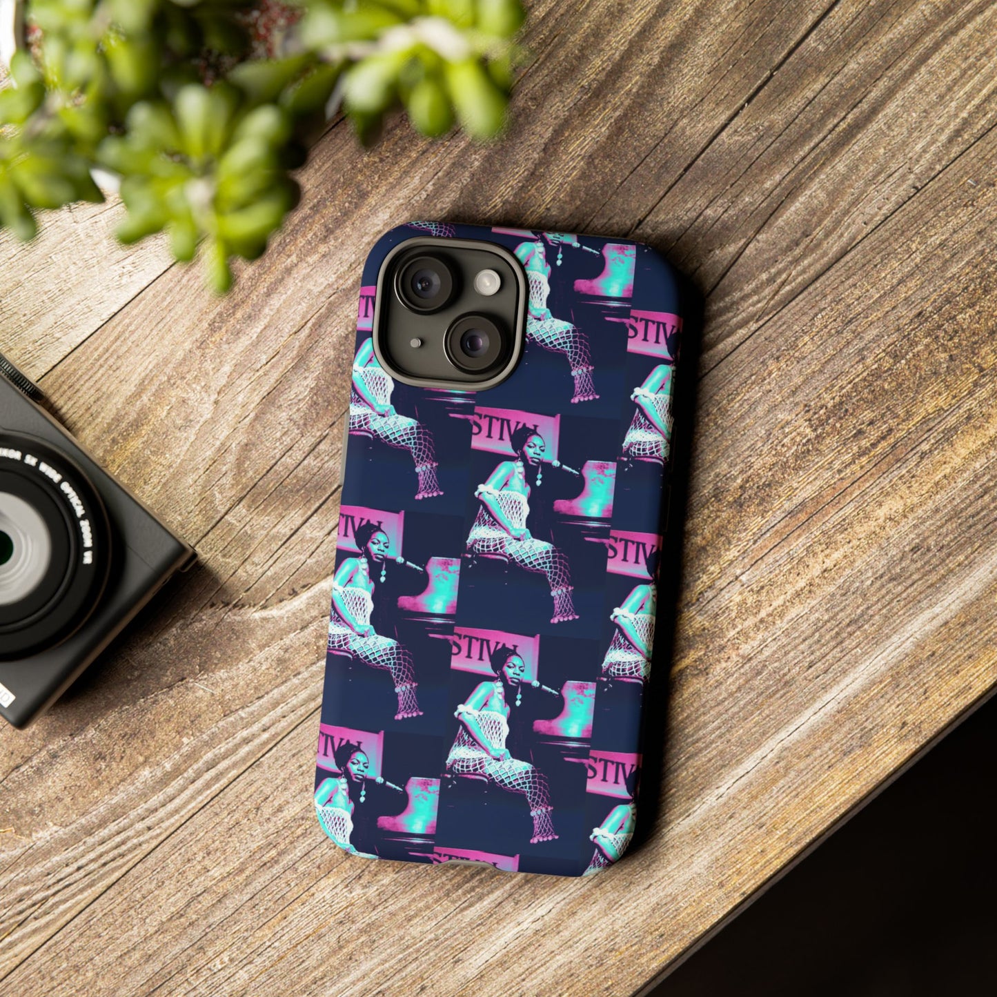Nina Simone in Concert Phone Case