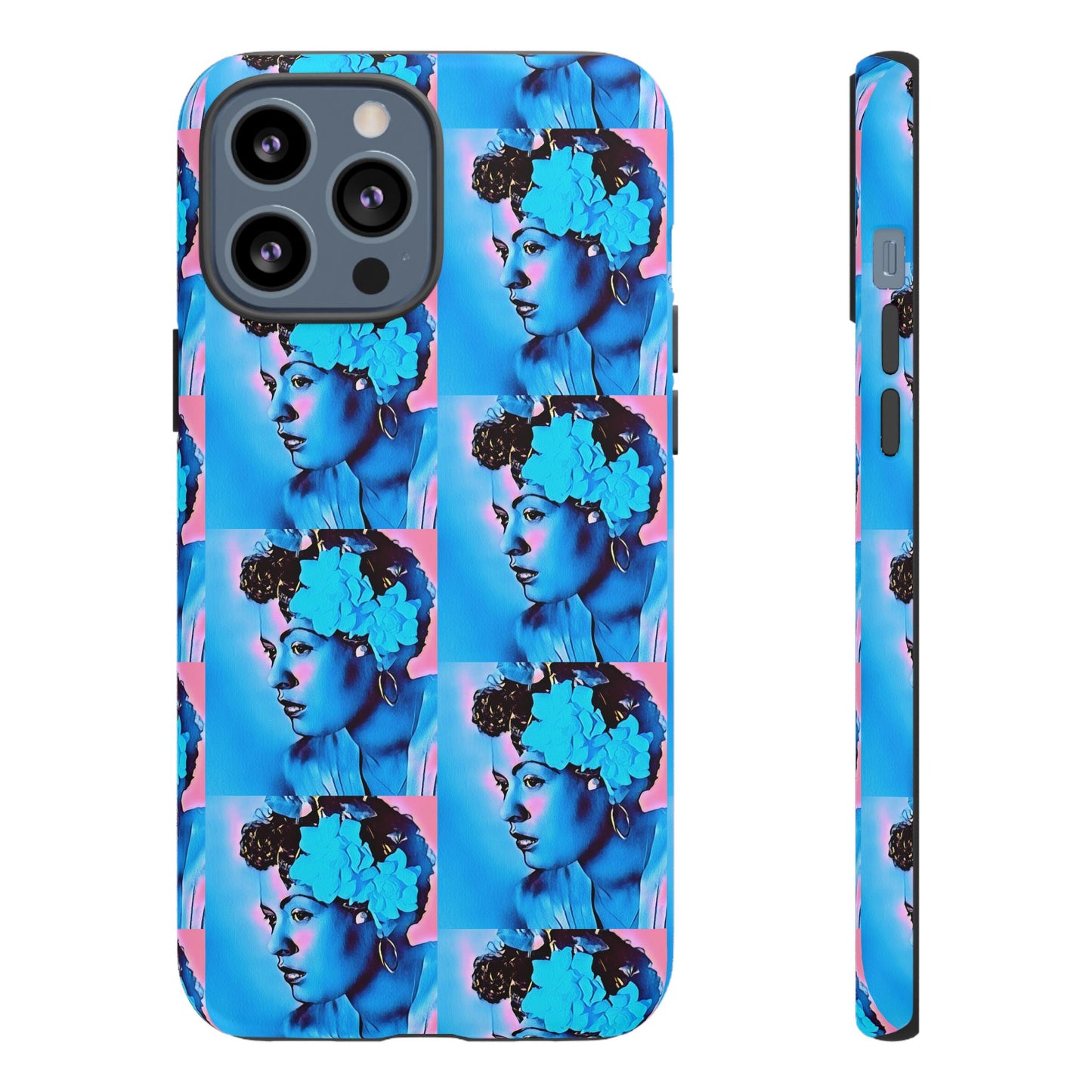 Billie Holiday Cotton Candy Phone Case