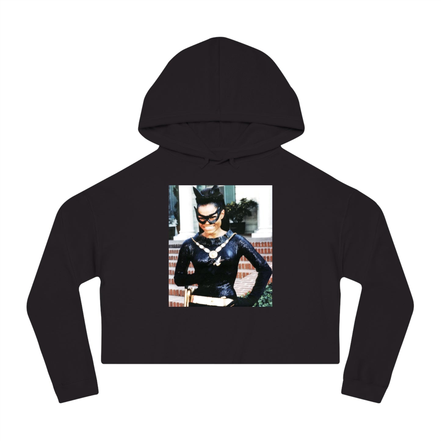 1960s Catwoman Cropped Hoodie (Seasonal)