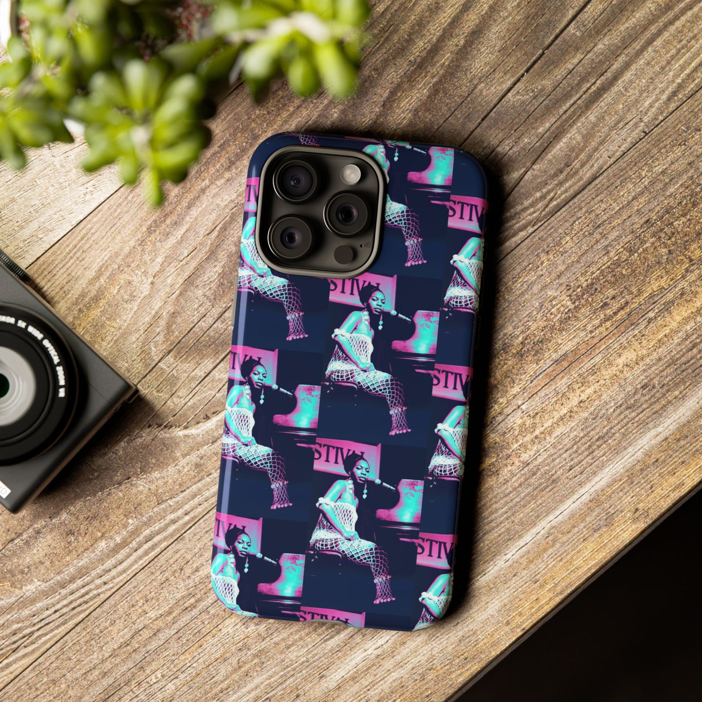 Nina Simone in Concert Phone Case