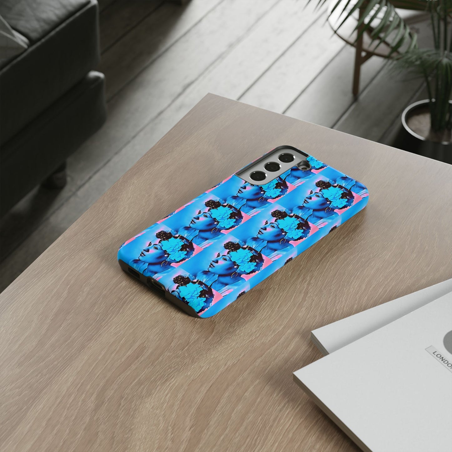 Billie Holiday Cotton Candy Phone Case