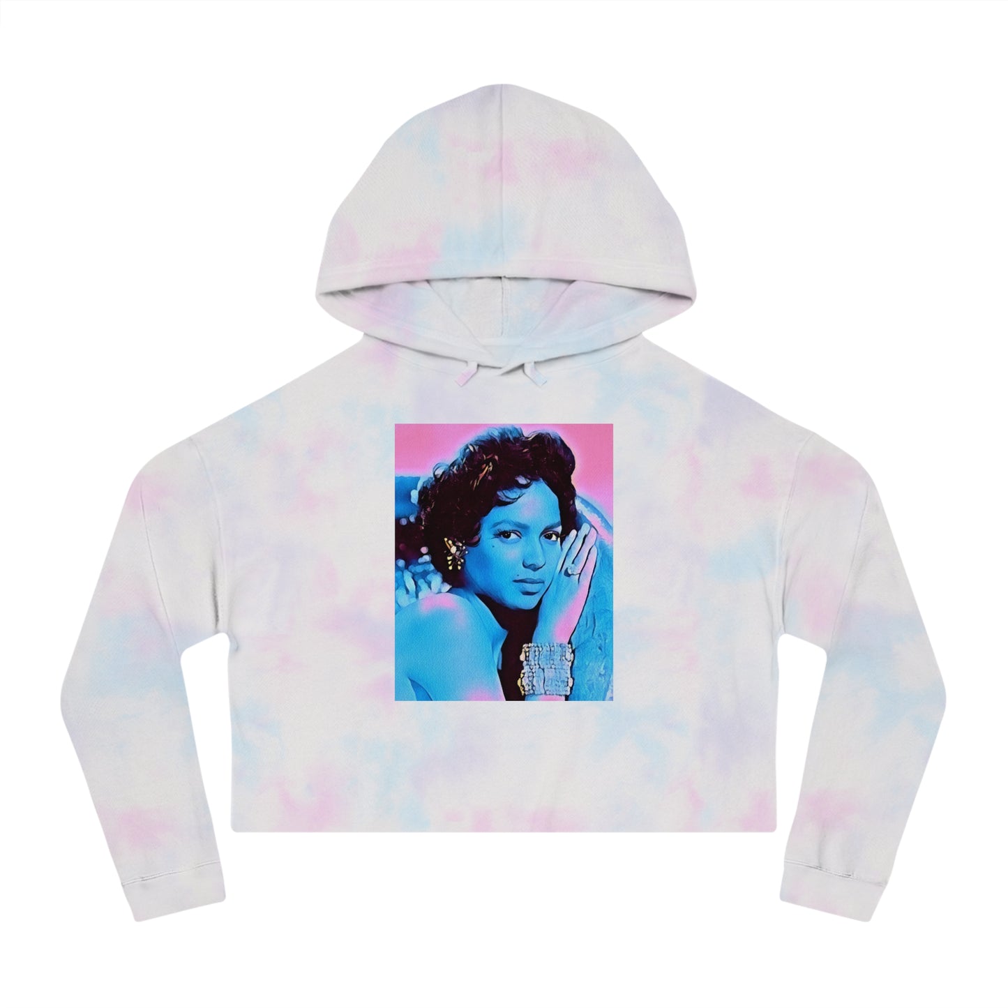 Dorothy D Cotton Candy Cropped Hoodie
