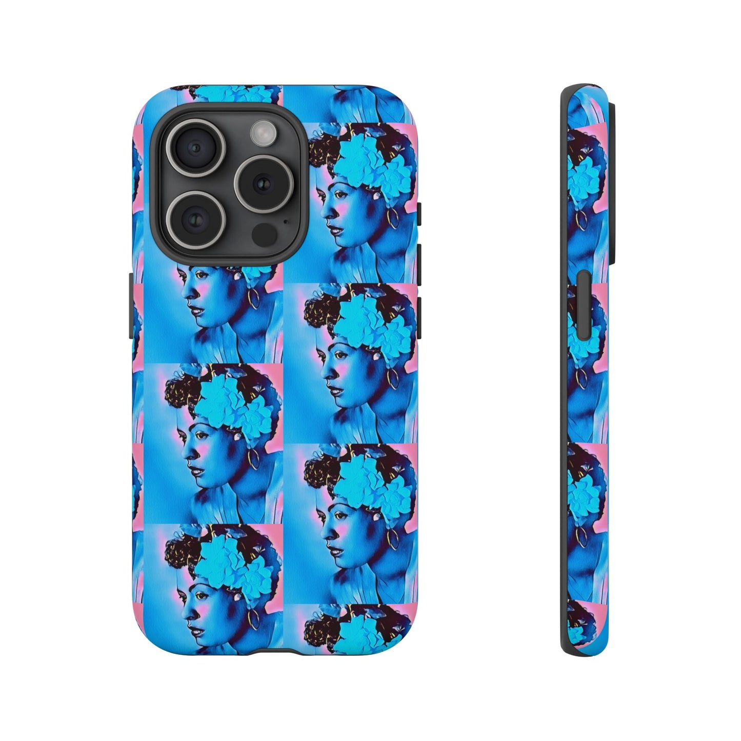 Billie Holiday Cotton Candy Phone Case
