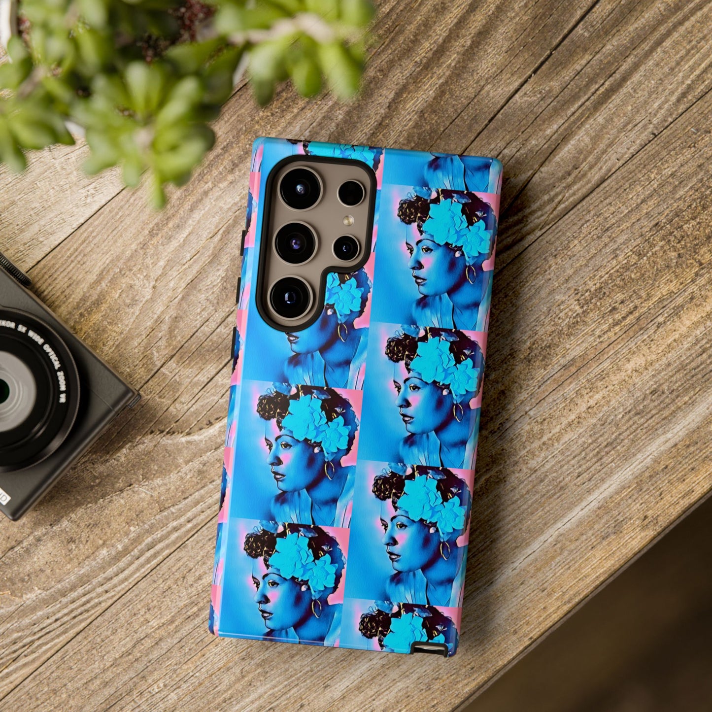 Billie Holiday Cotton Candy Phone Case