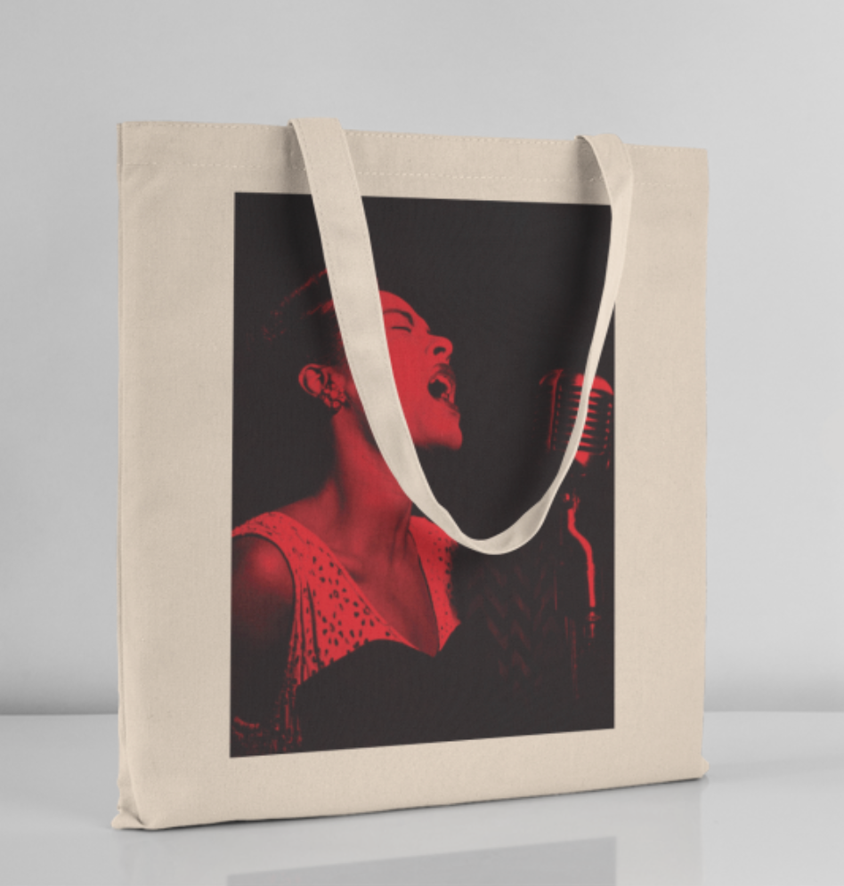 Billie Holiday - $15 Tote Bags
