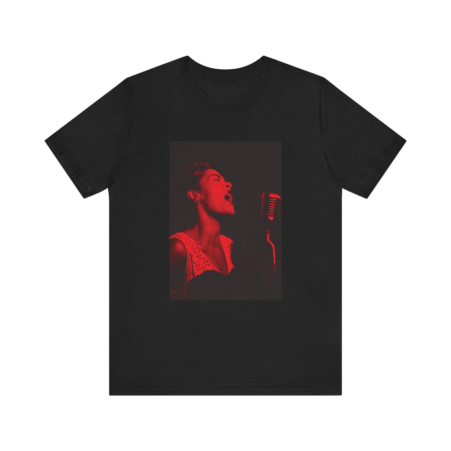 Billie Holiday in Red T-Shirt BOGO