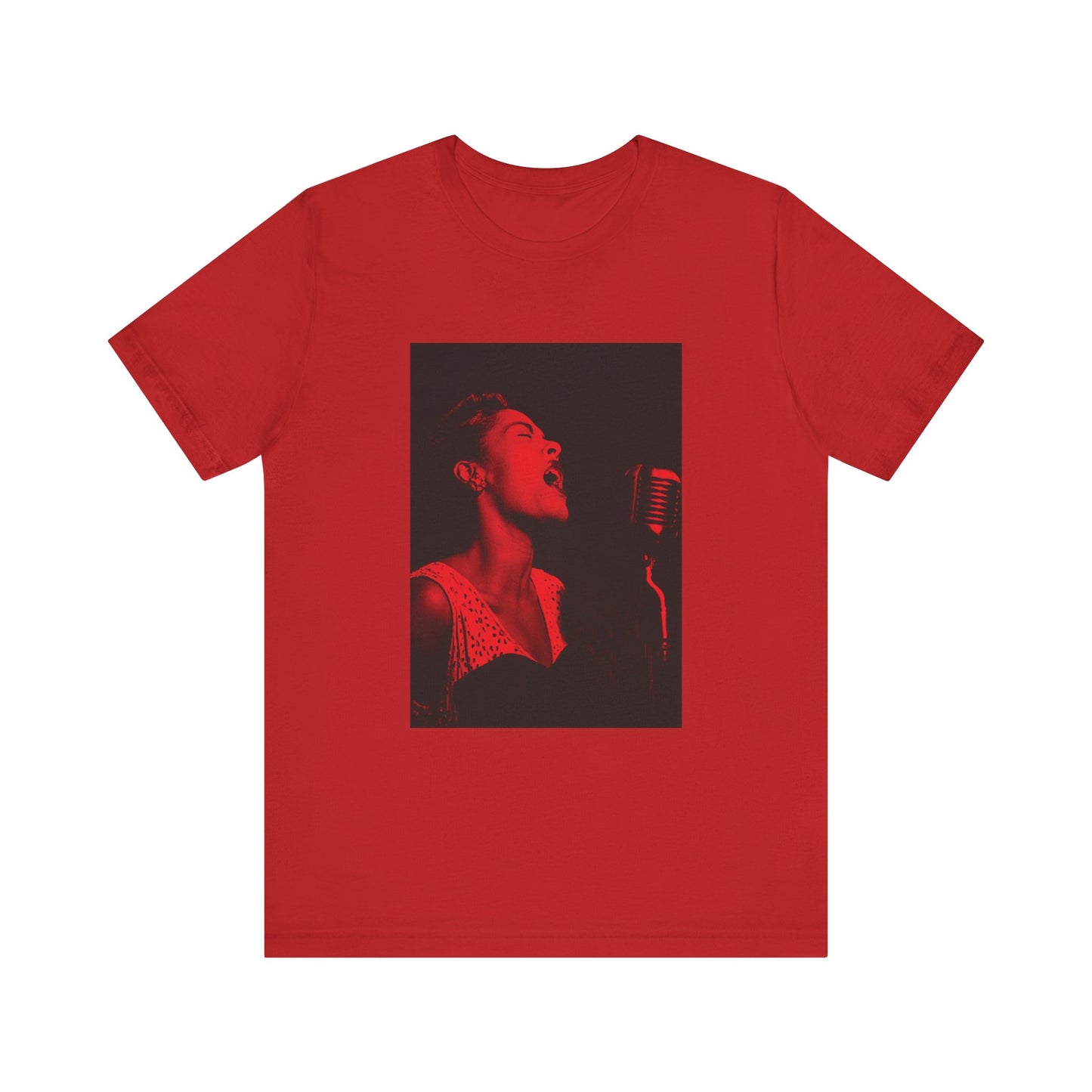 Billie Holiday in Red T-Shirt BOGO