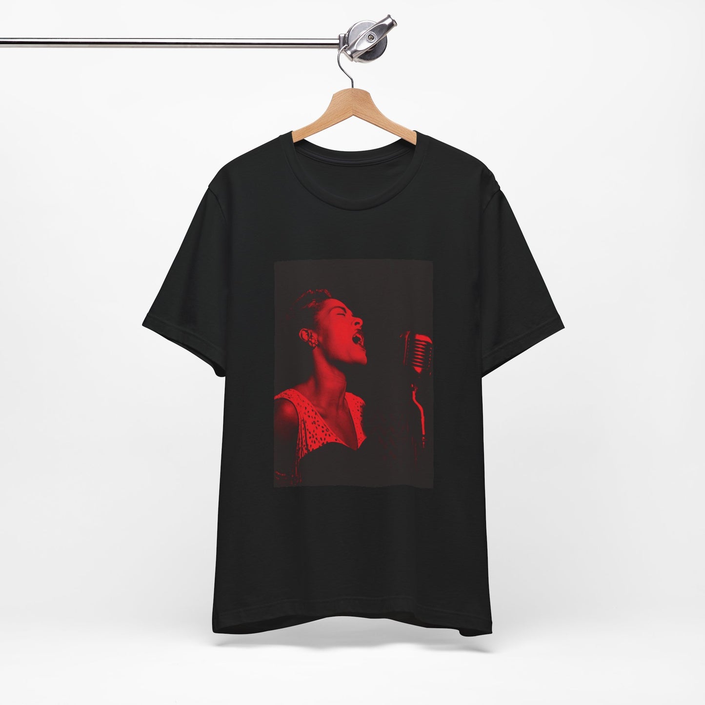 Billie Holiday in Red T-Shirt BOGO