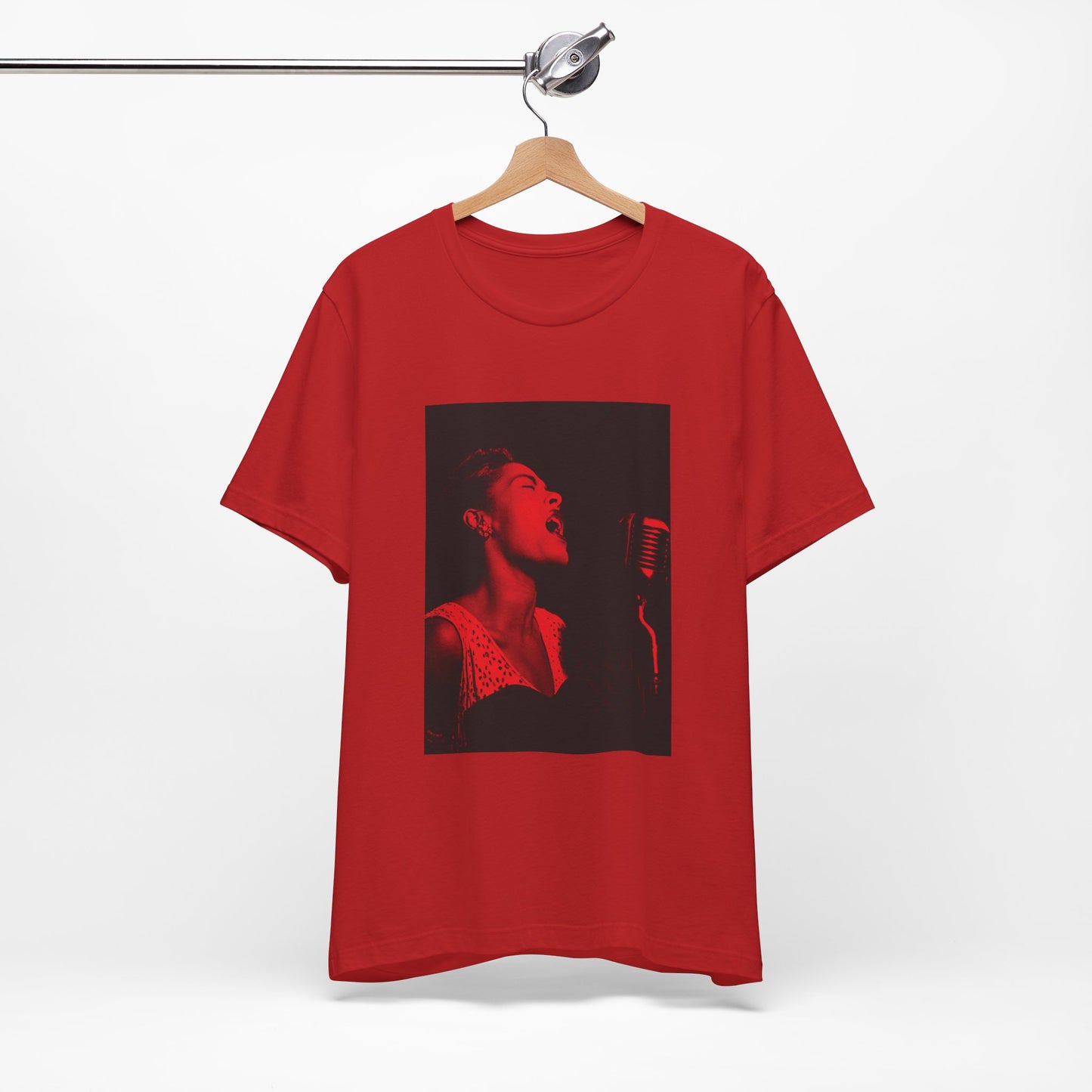Billie Holiday in Red T-Shirt BOGO
