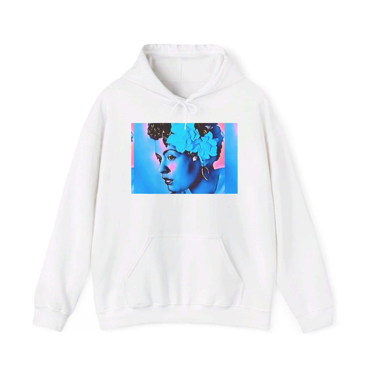 Billie Holiday Cotton Candy Hoodie