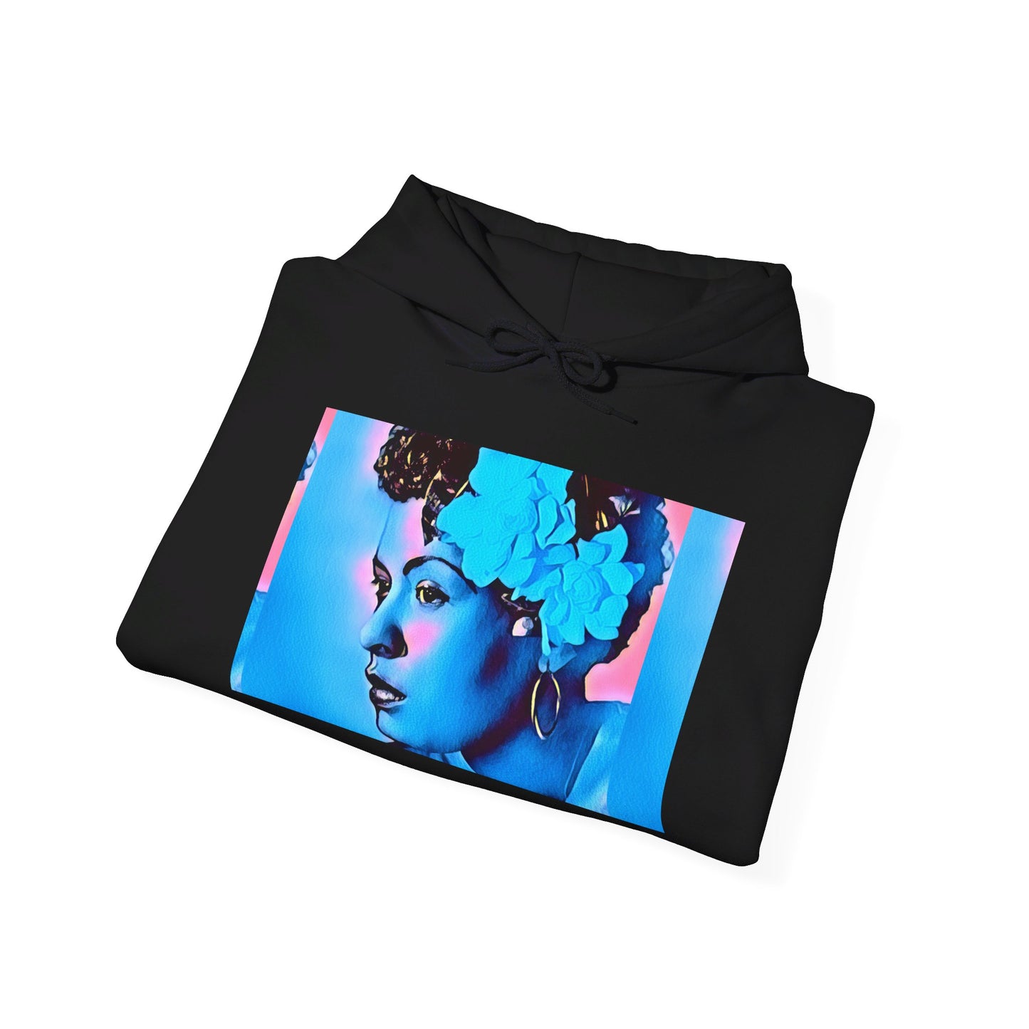 Billie Holiday Cotton Candy Hoodie