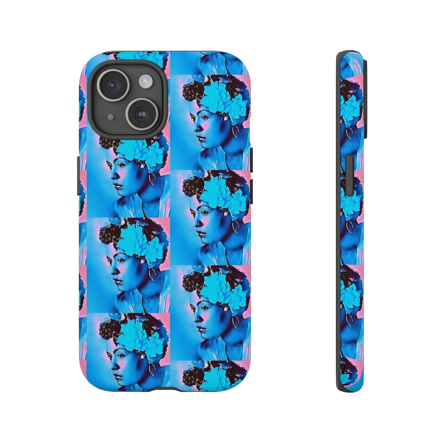 Billie Holiday Cotton Candy Phone Case