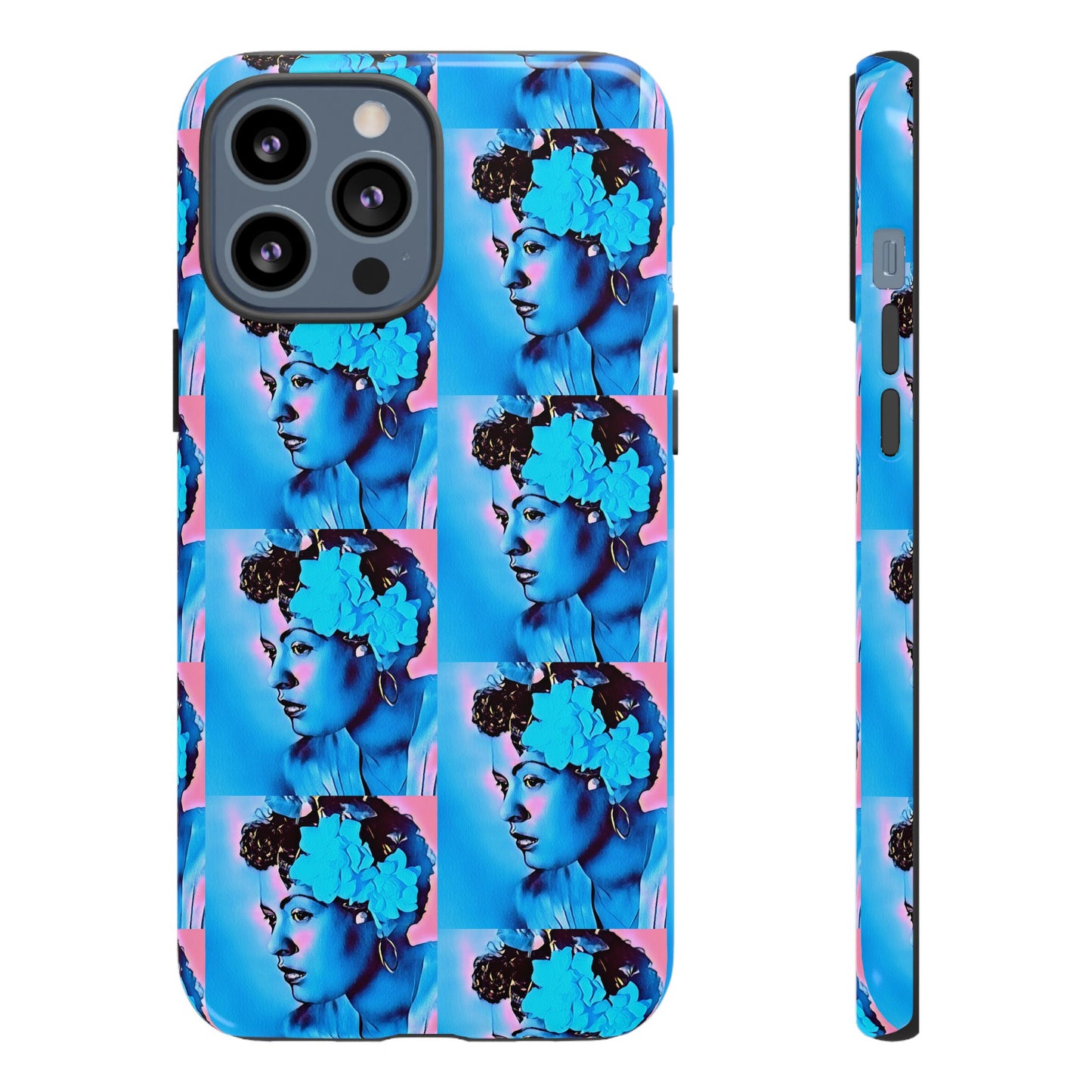 Billie Holiday Cotton Candy Phone Case