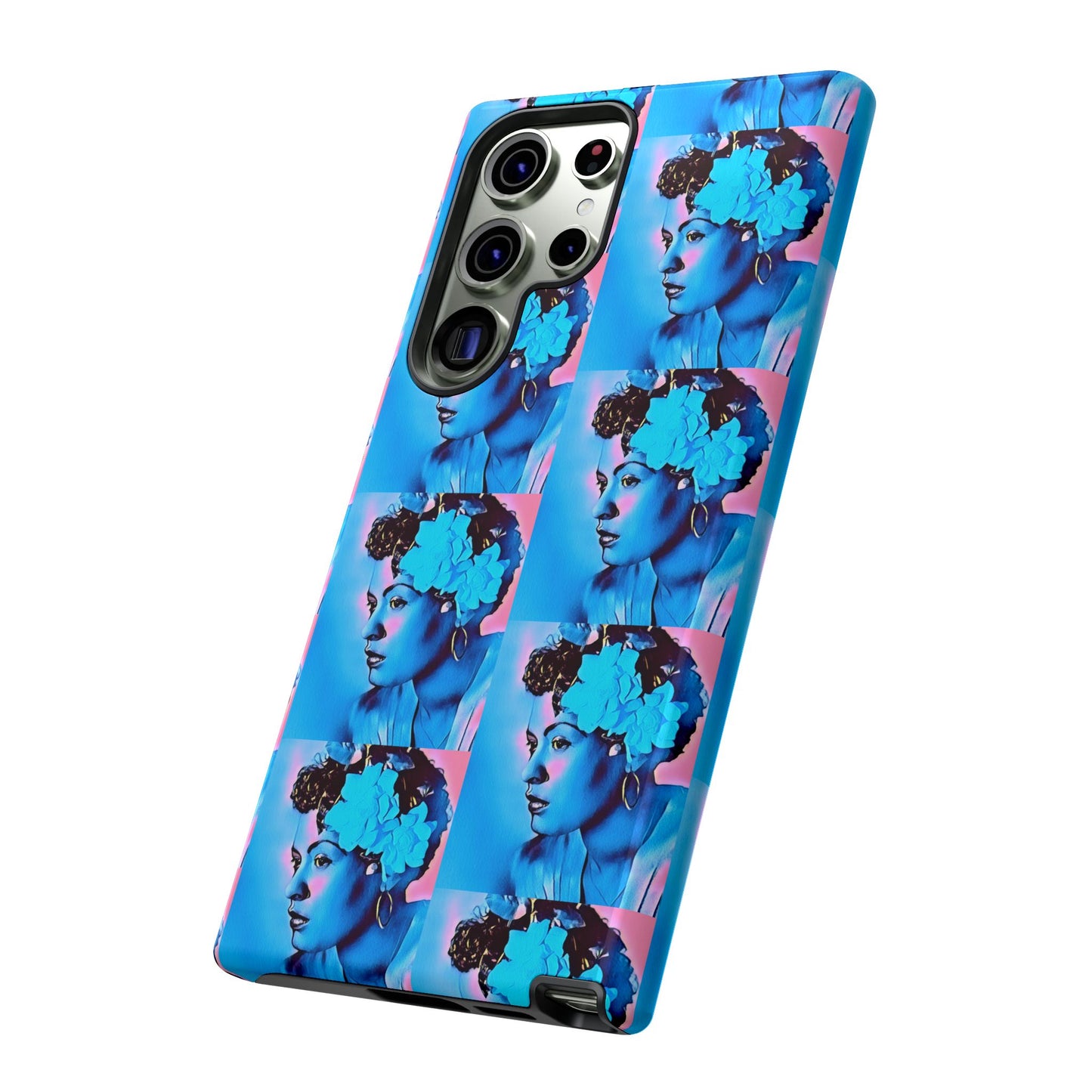 Billie Holiday Cotton Candy Phone Case