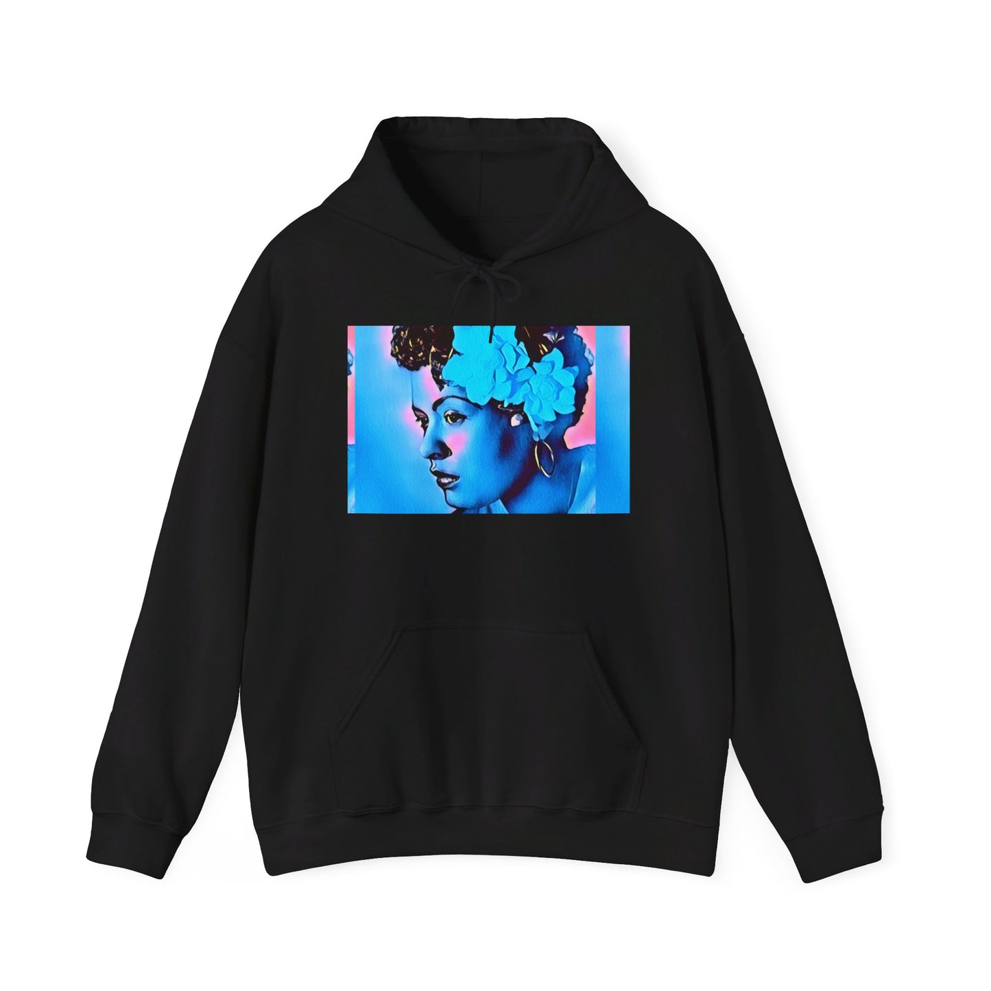 Billie Holiday Cotton Candy Hoodie