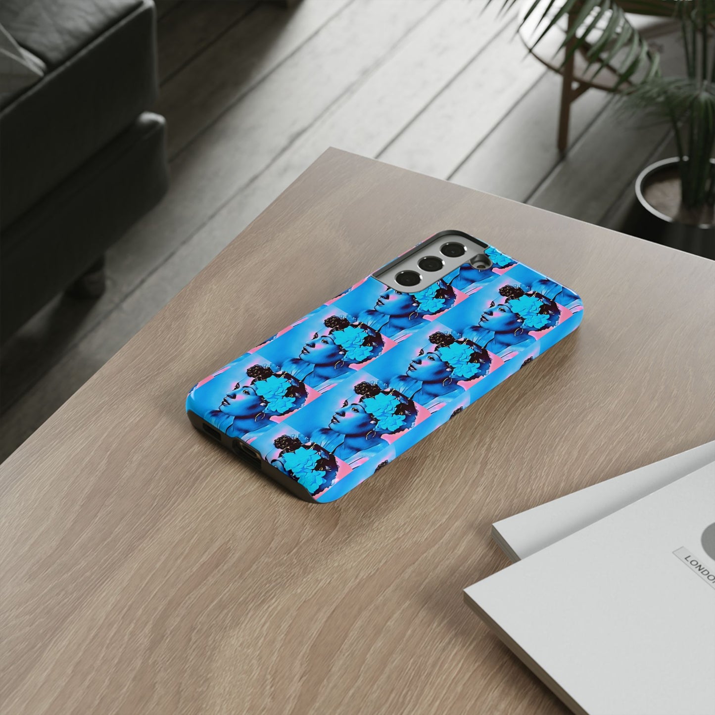 Billie Holiday Cotton Candy Phone Case