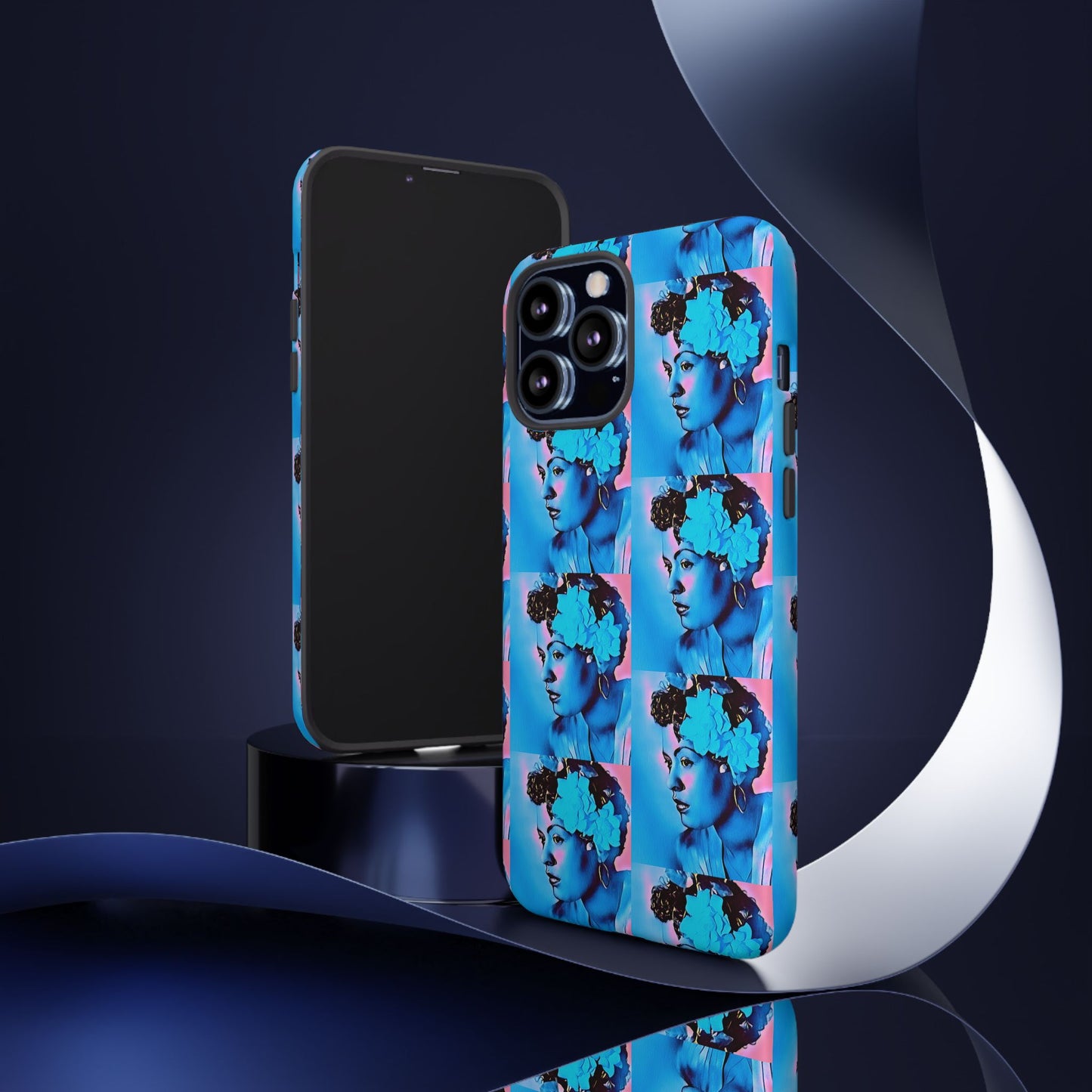 Billie Holiday Cotton Candy Phone Case