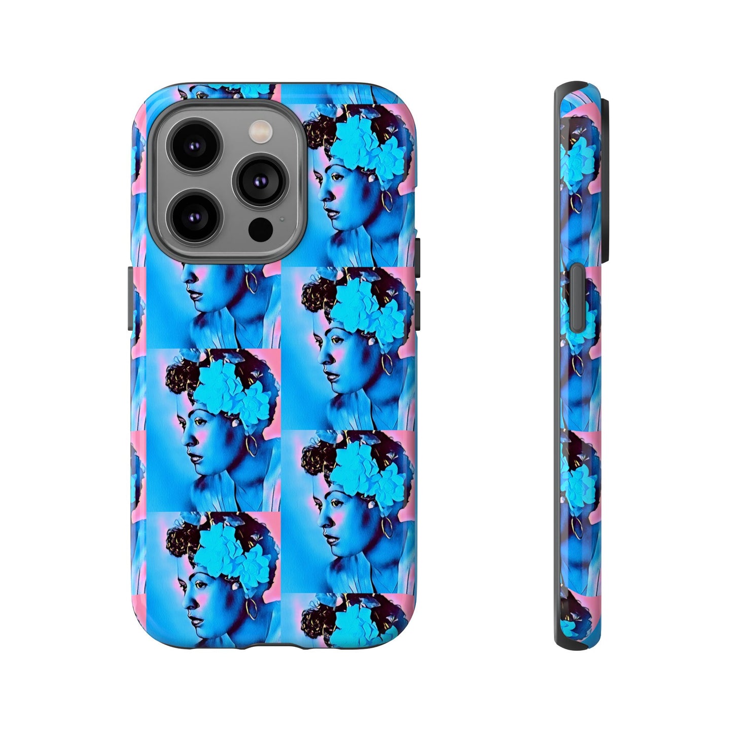 Billie Holiday Cotton Candy Phone Case
