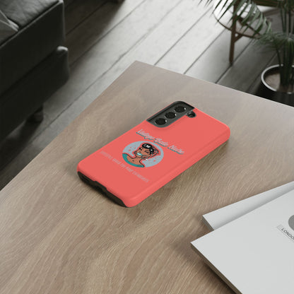 Vintage Belle Noire Logo Phone Case in Coral